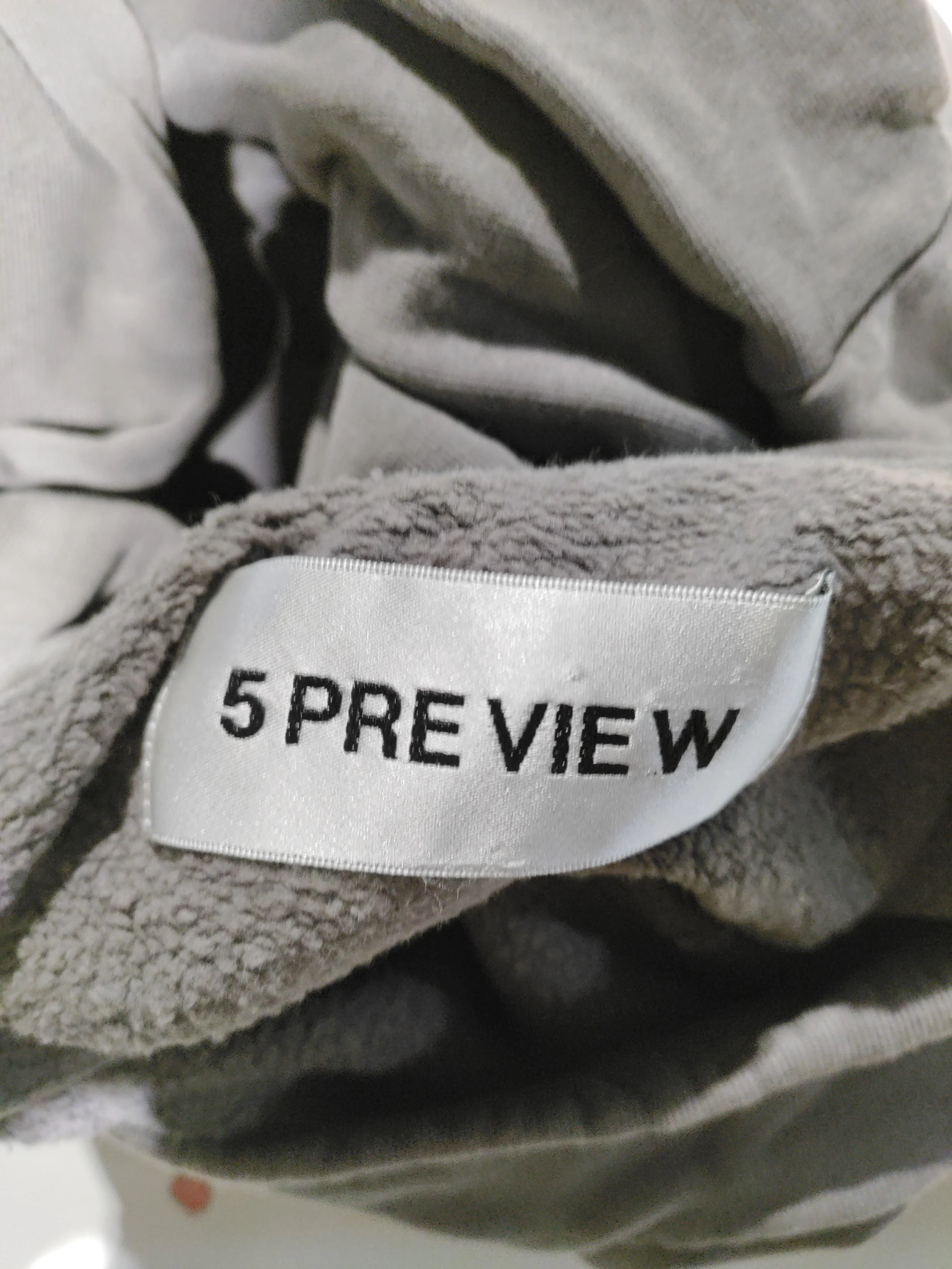 5 Preview Women's Hoodie Grey Graphic 100% Cotton Pullover - Image 5