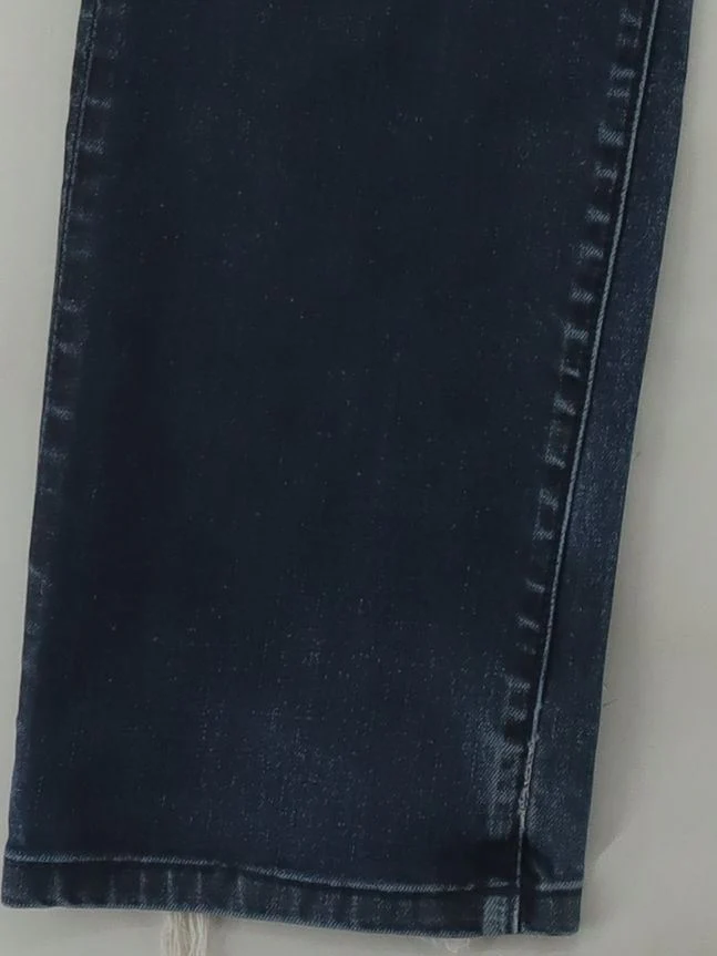 7 For All Mankind Men's Jeans W 30 in Blue Cotton with Spandex Straight - Image 4
