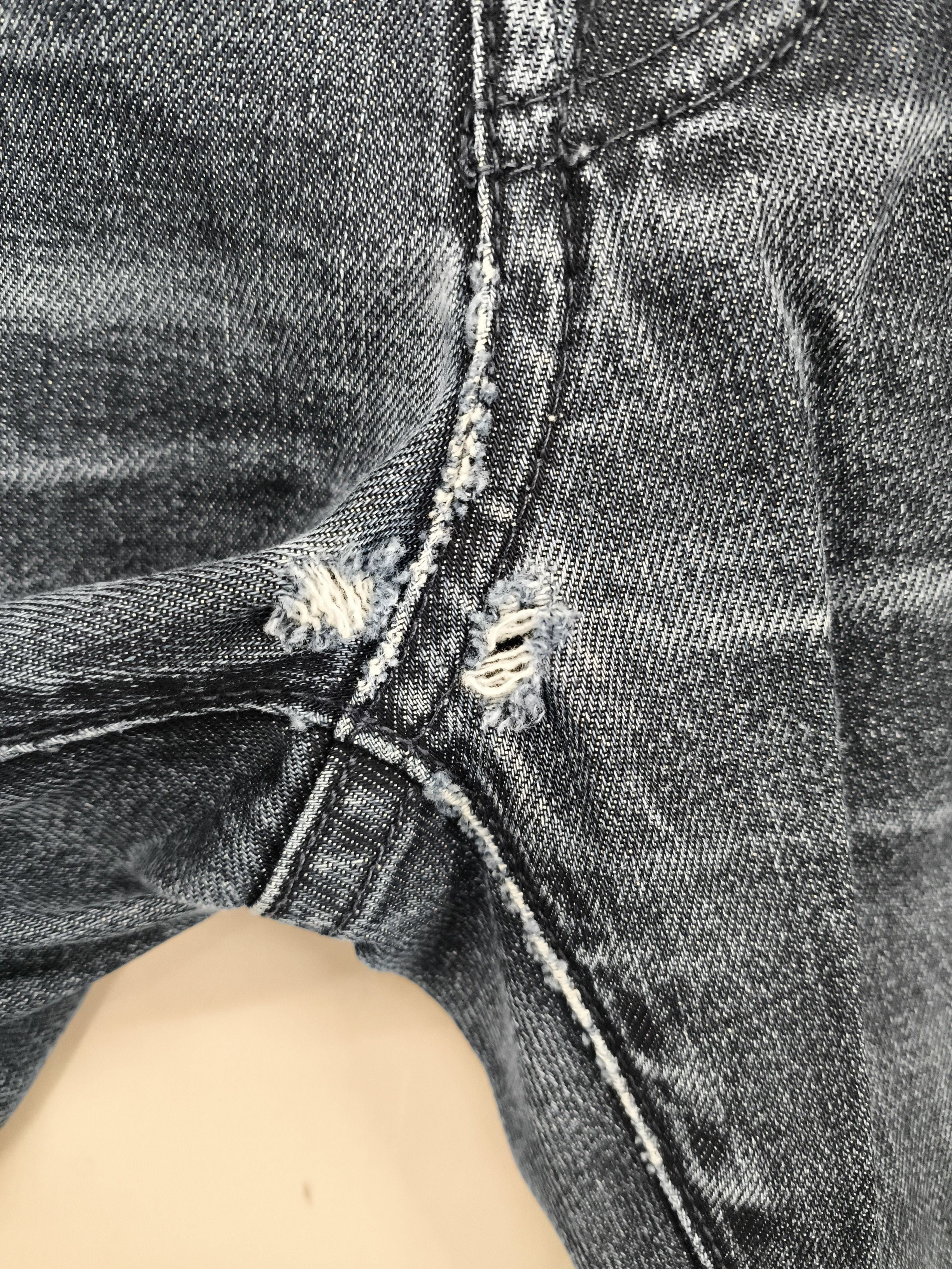 7 For All Mankind Men's Jeans W 30 in Blue Cotton with Spandex Straight - Image 5
