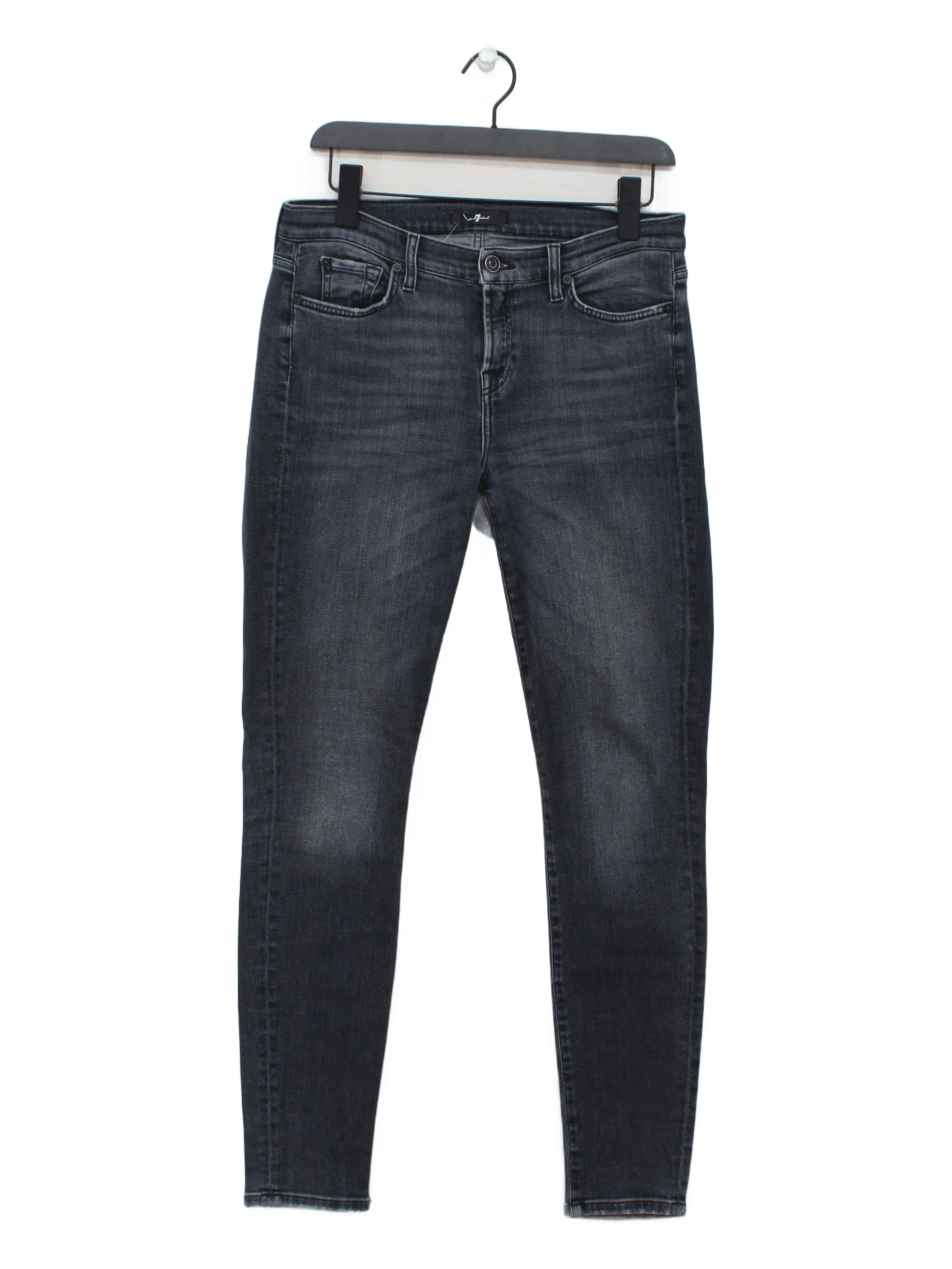 7 For All Mankind Men's Jeans W 30 in Grey Cotton