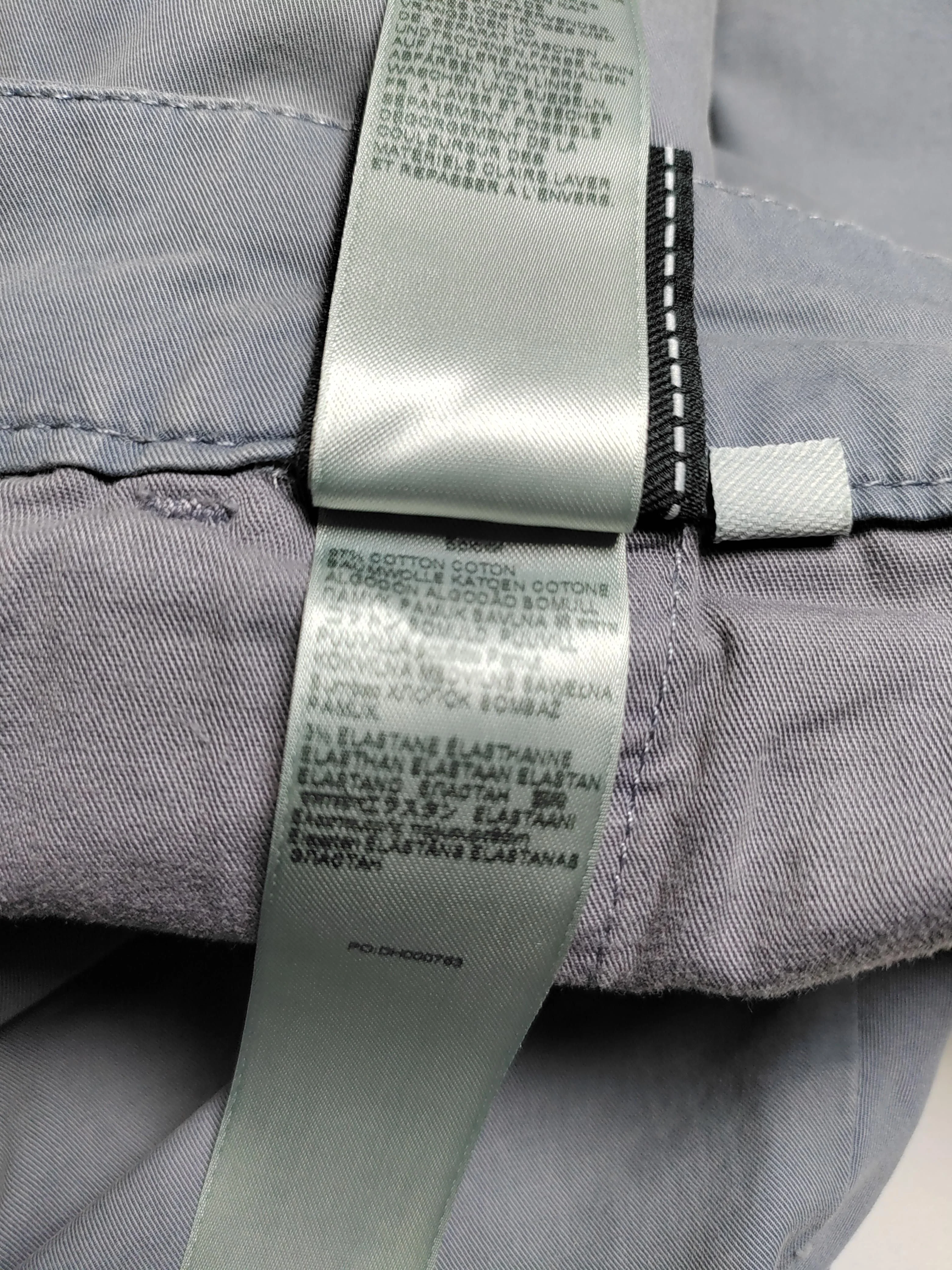 7 For All Mankind Men's Trousers W 34 in Grey Cotton with Elastane Chino - Image 8