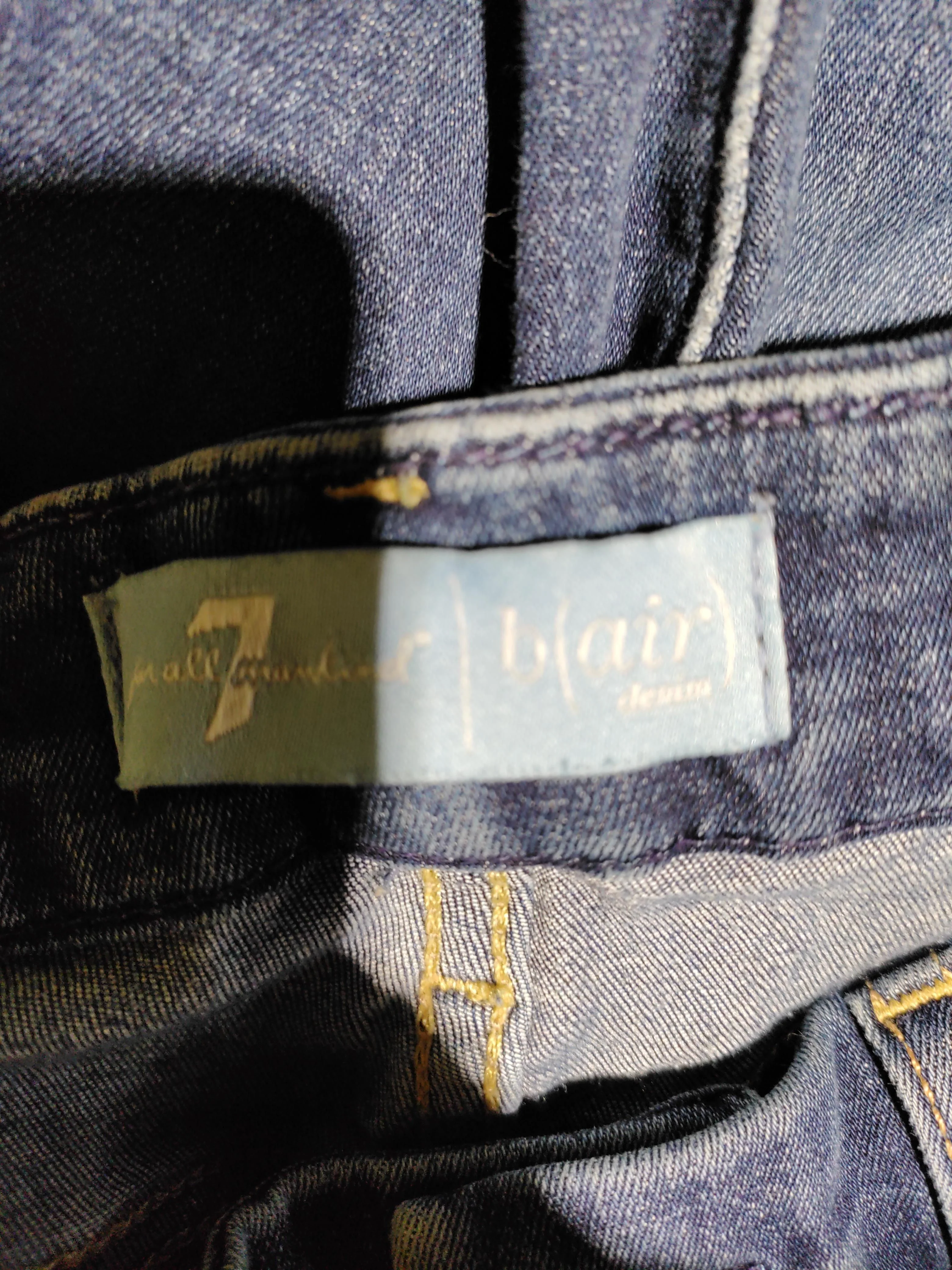 7 For All Mankind Women's Jeans M Blue Cotton - Image 6