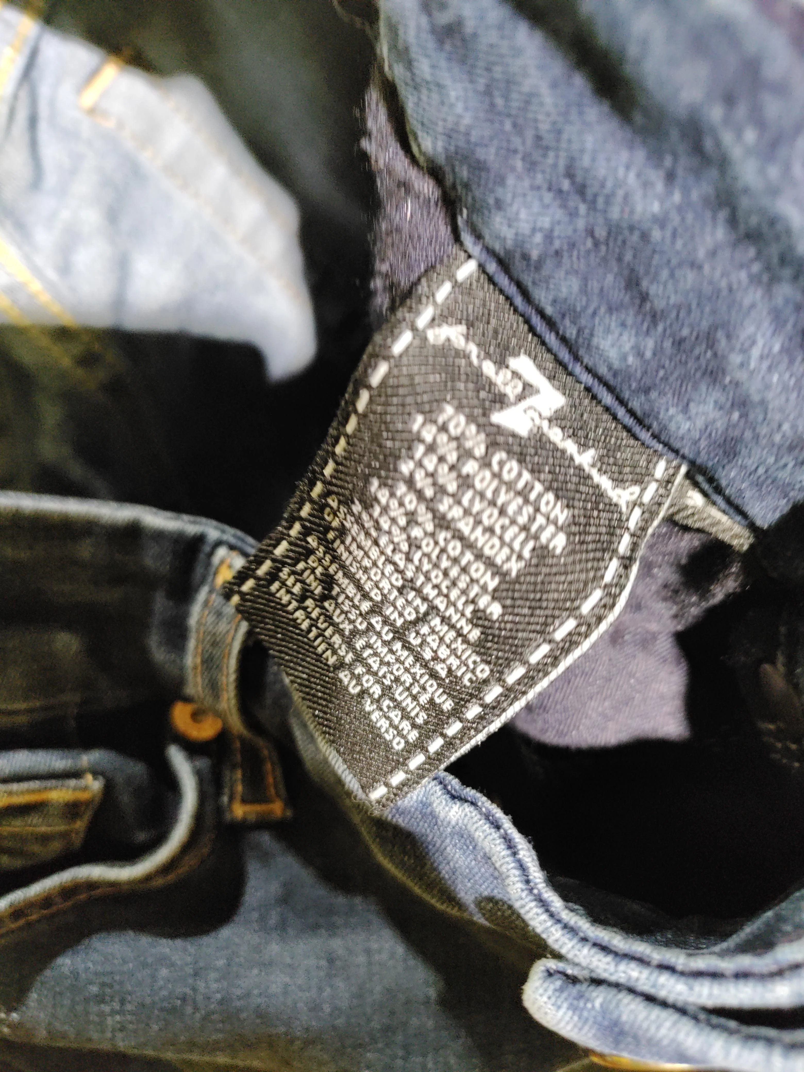 7 For All Mankind Women's Jeans M Blue Cotton - Image 7