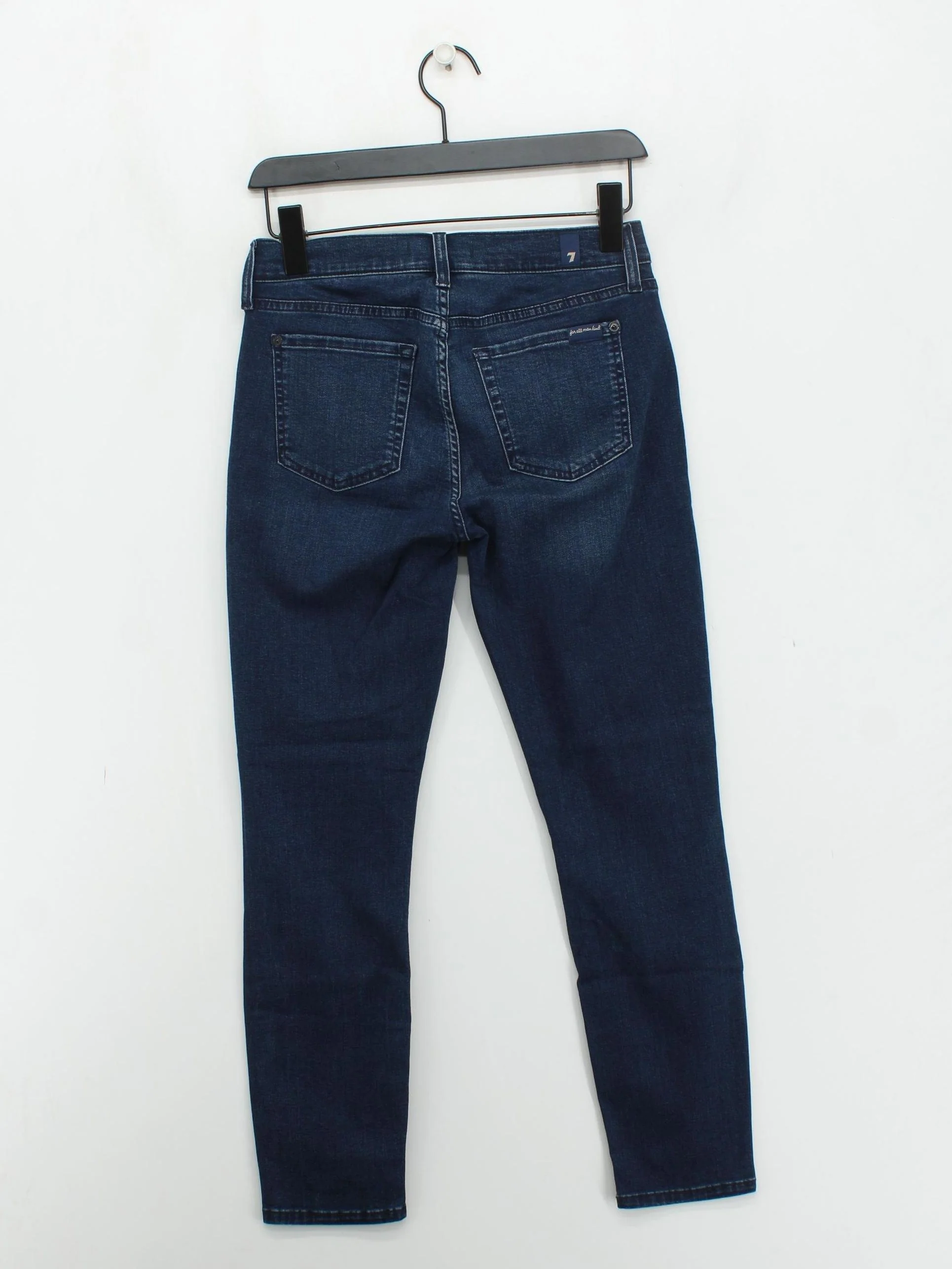 7 For All Mankind Women's Jeans W 26 in Blue Other - Image 2