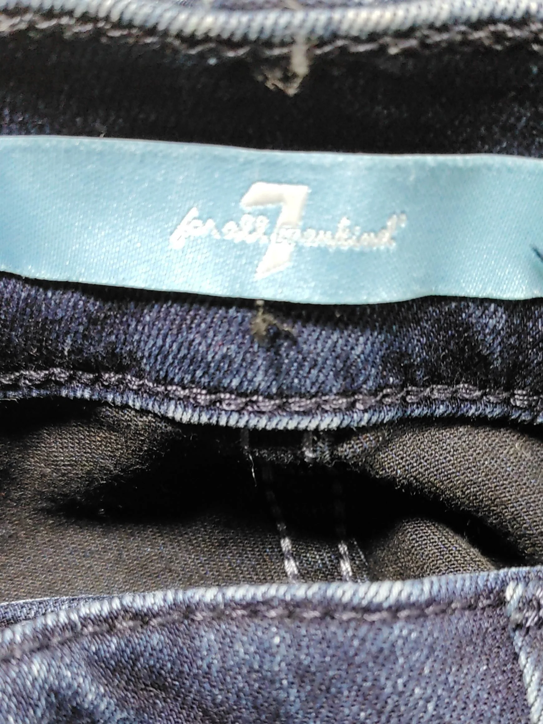 7 For All Mankind Women's Jeans W 26 in Blue Other - Image 5