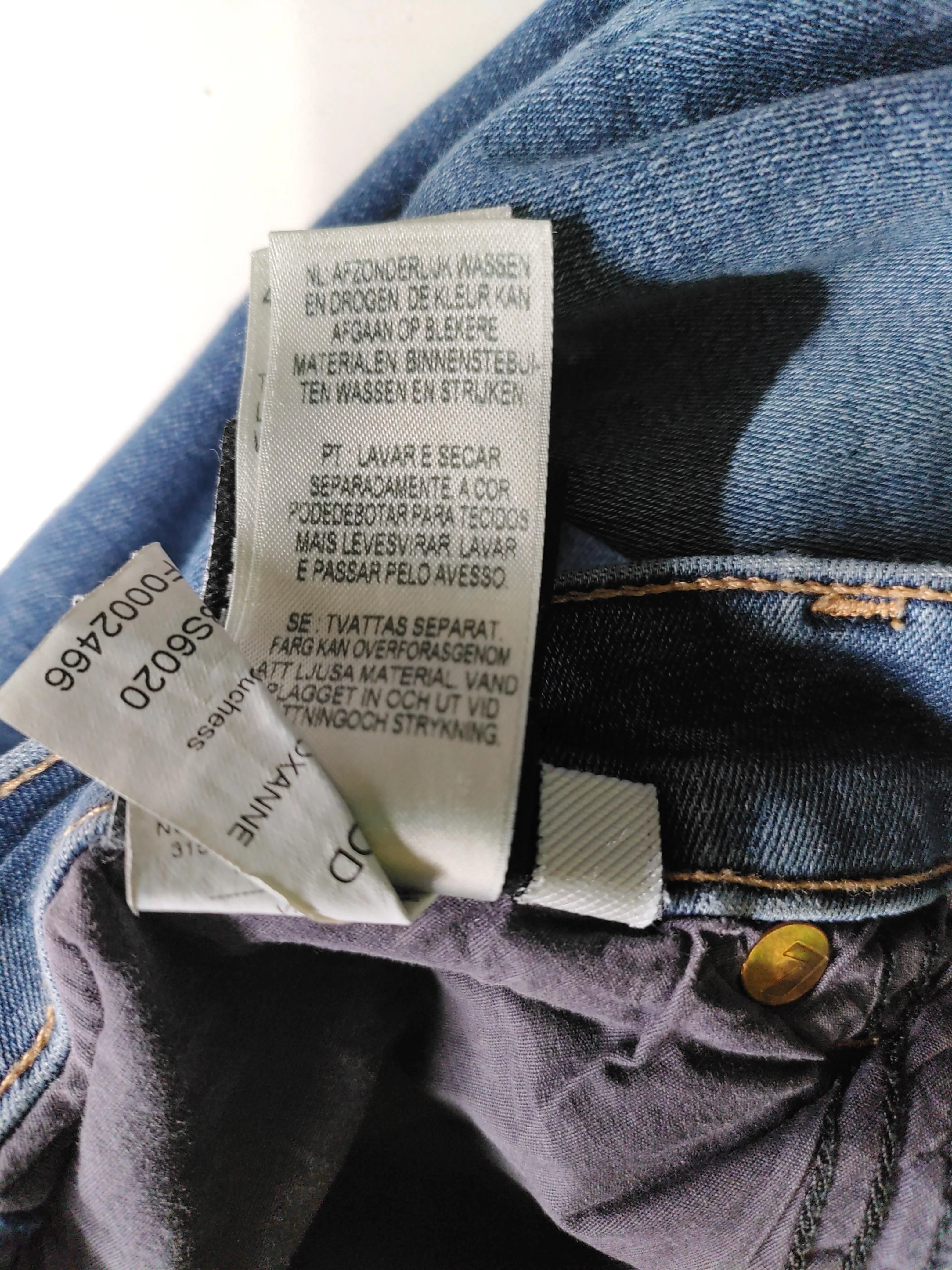 7 For All Mankind Women's Jeans W 30 in Blue 100% Cotton Skinny - Image 6