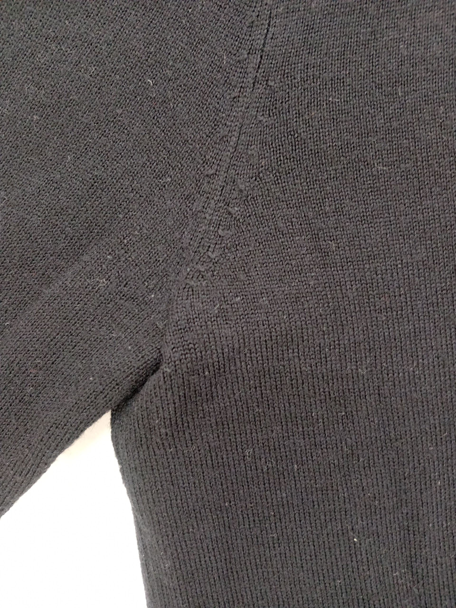 A Day's March Men's Polo XL Black 100% Wool Basic - Image 5
