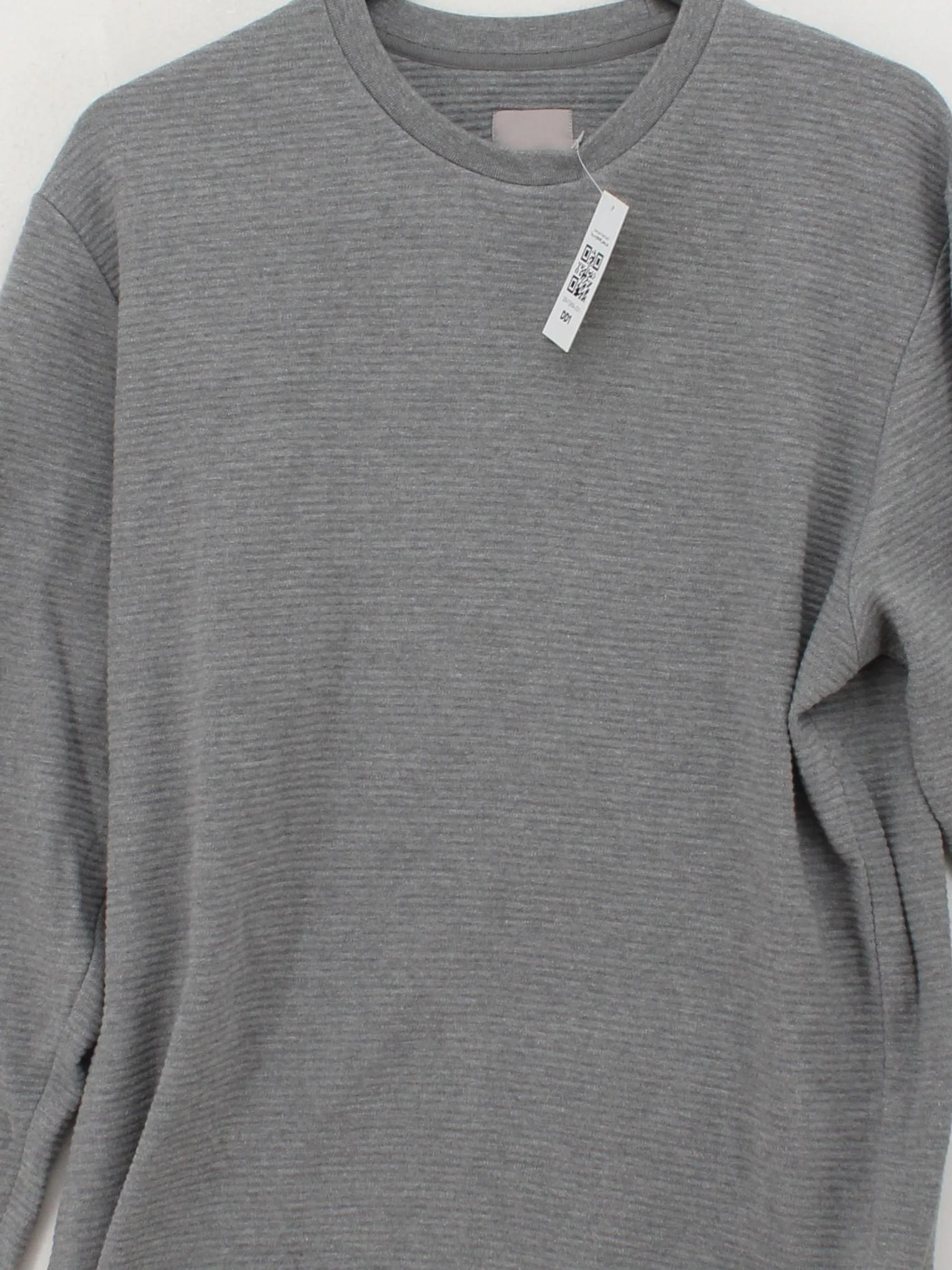 A-Frame Men's Hoodie L Grey 100% Cotton Pullover - Image 3