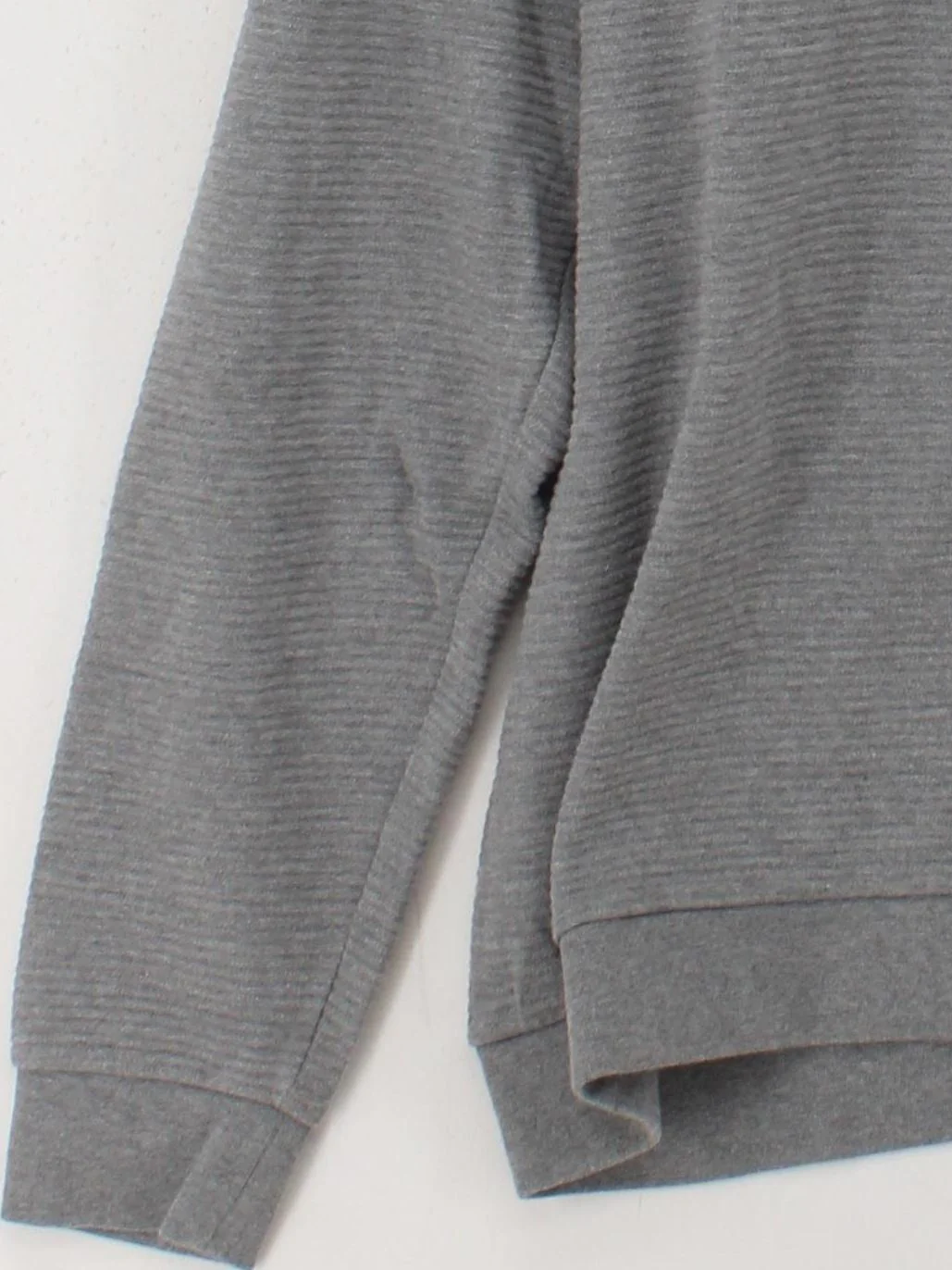 A-Frame Men's Hoodie L Grey 100% Cotton Pullover - Image 4