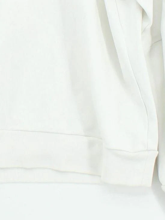 A.P.C. Men's Hoodie M White Cotton with Elastane Pullover - Image 4