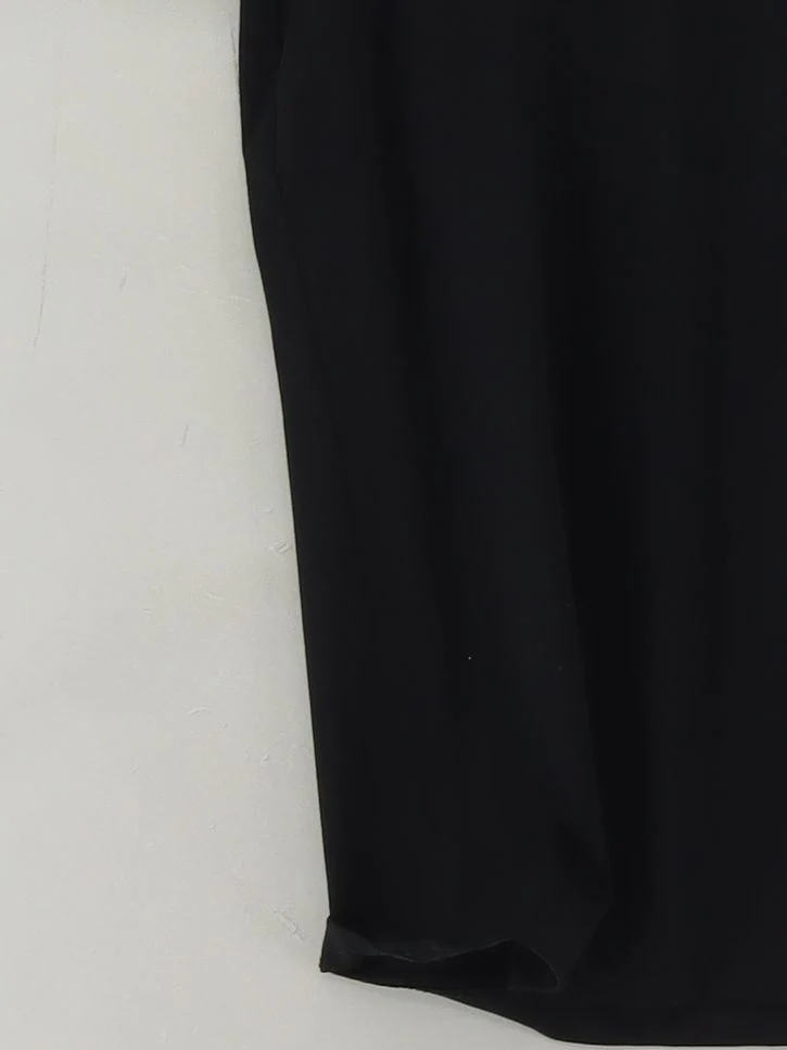 A.P.C. Men's T-Shirt S Black 100% Cotton Basic - Image 4