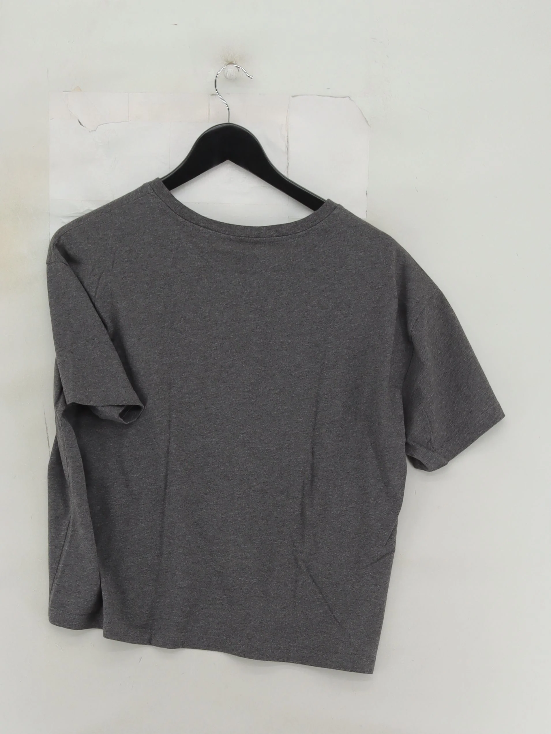 A.P.C. Men's T-Shirt S Grey Graphic 100% Cotton Basic - Image 2