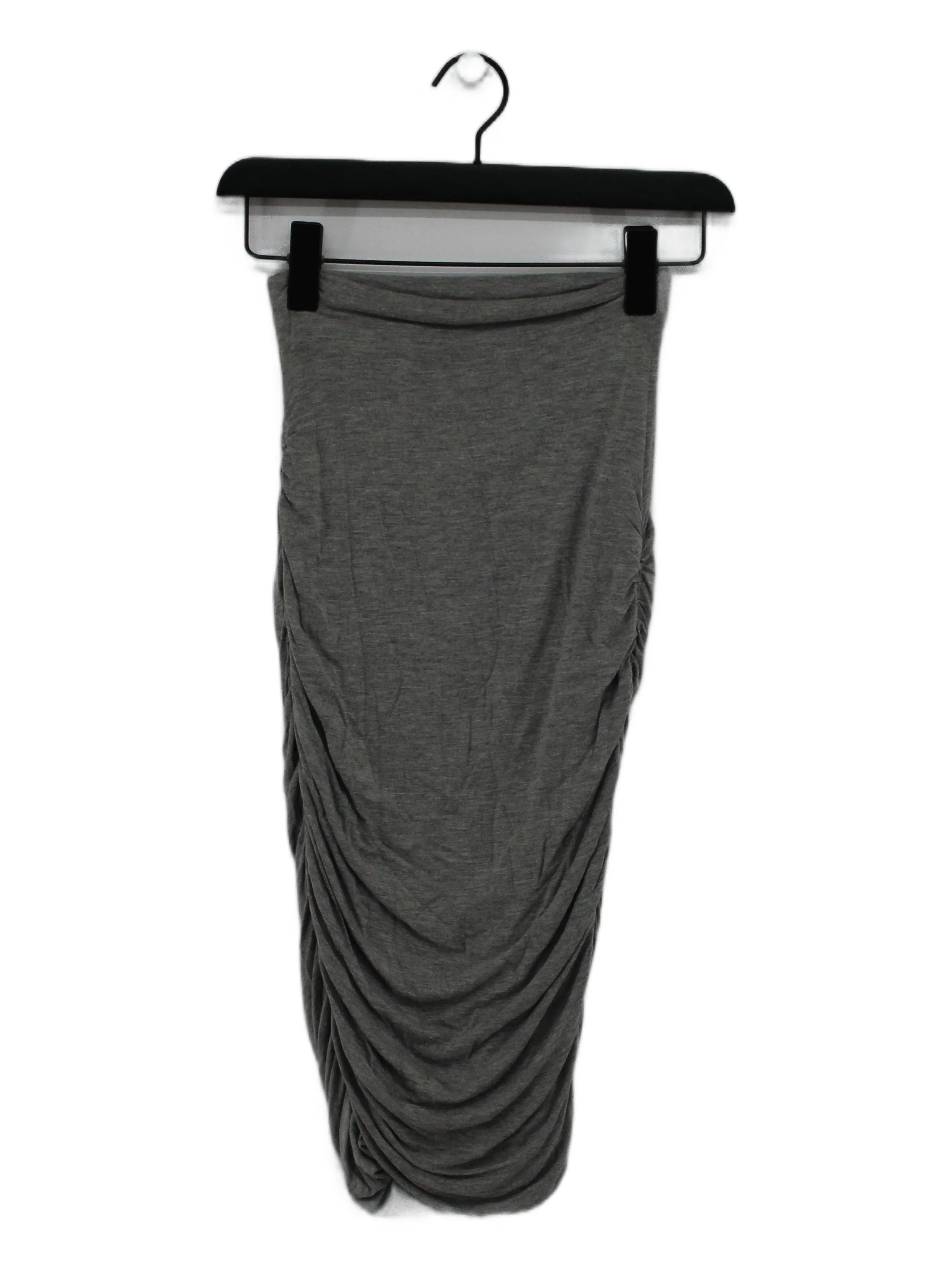 A.P.C. Women's Midi Skirt S Grey Viscose
