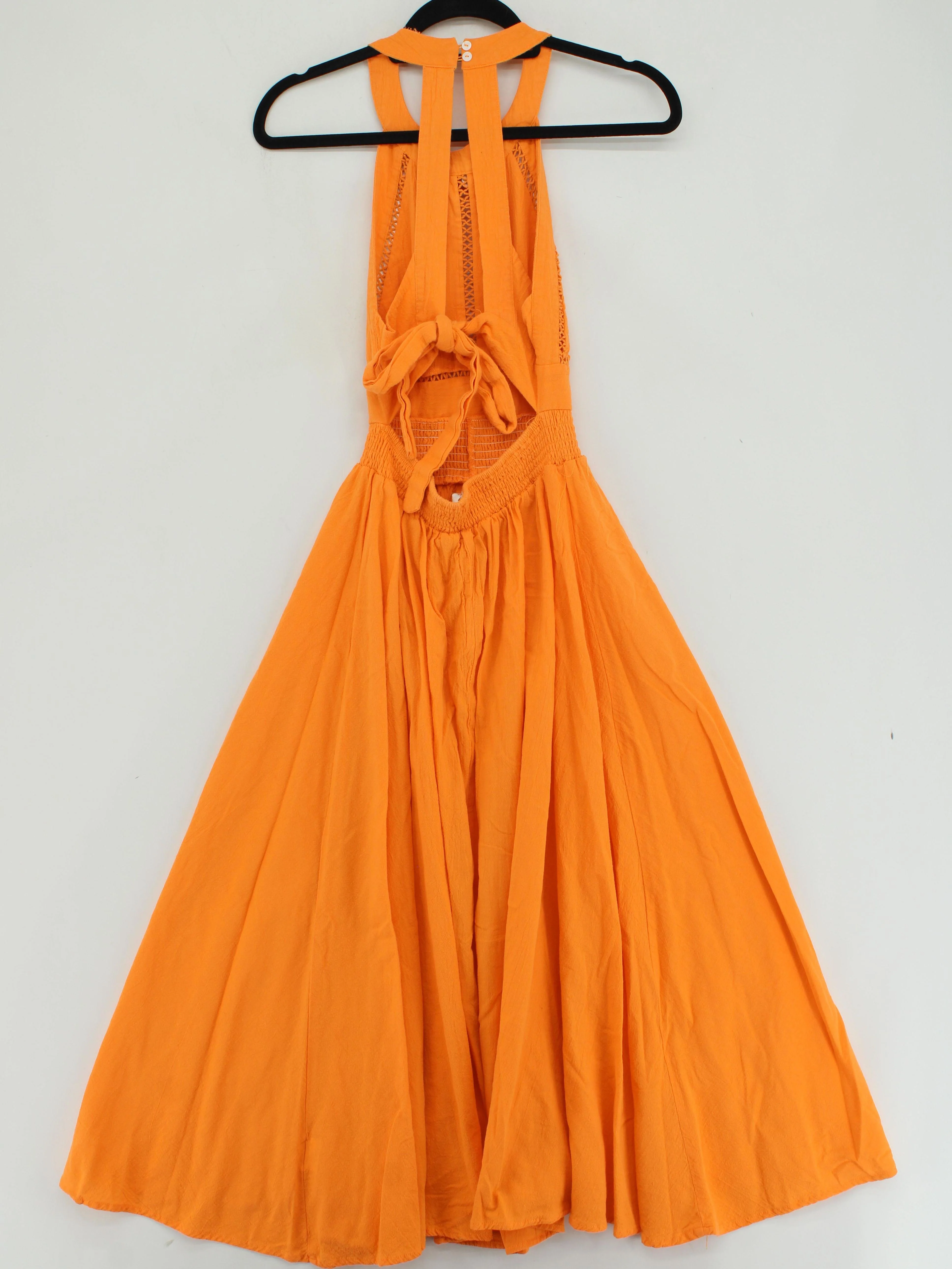 ABEL THE LABEL Maxi Dress M in Orange - Image 2