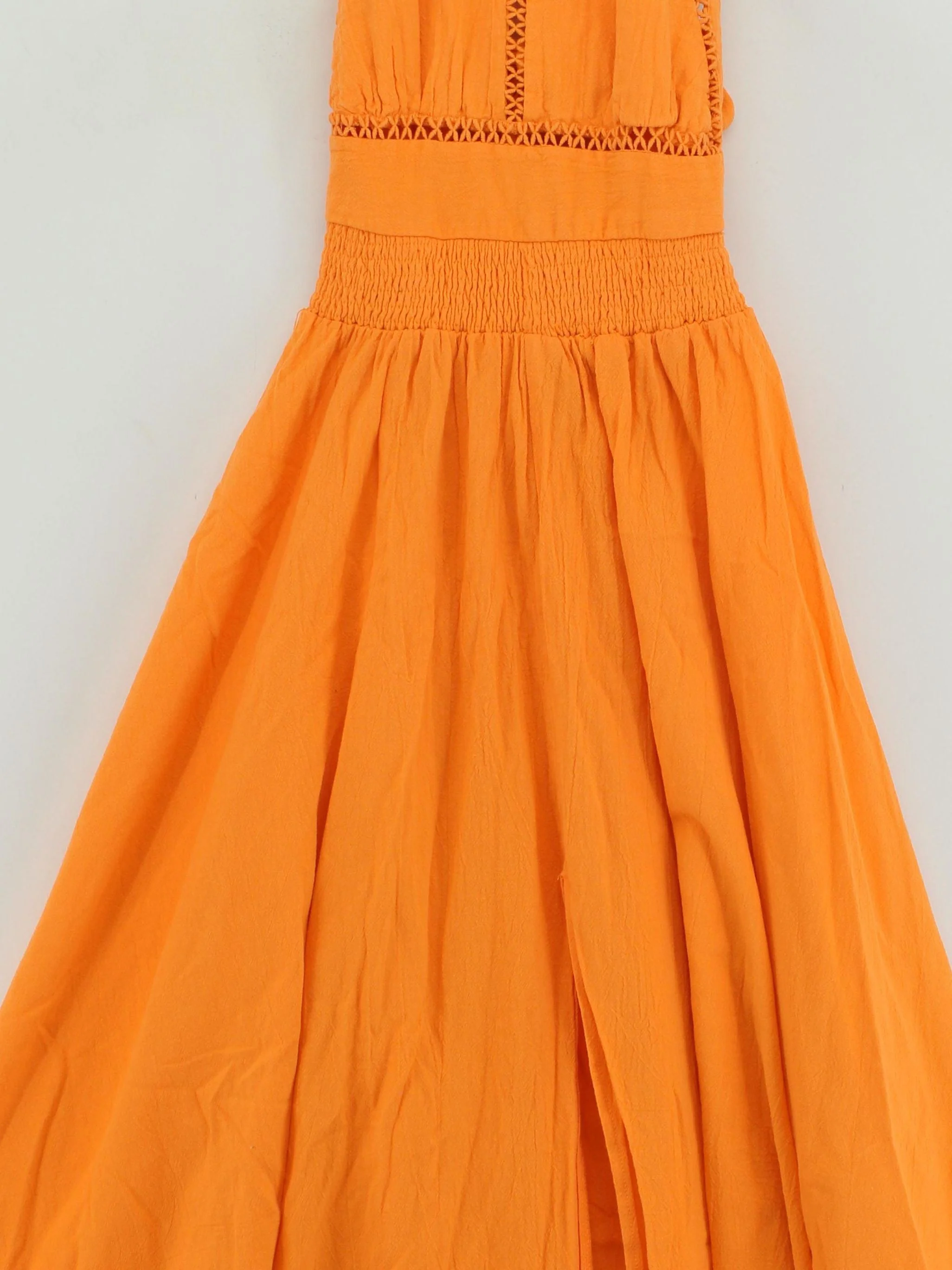 ABEL THE LABEL Maxi Dress M in Orange - Image 3