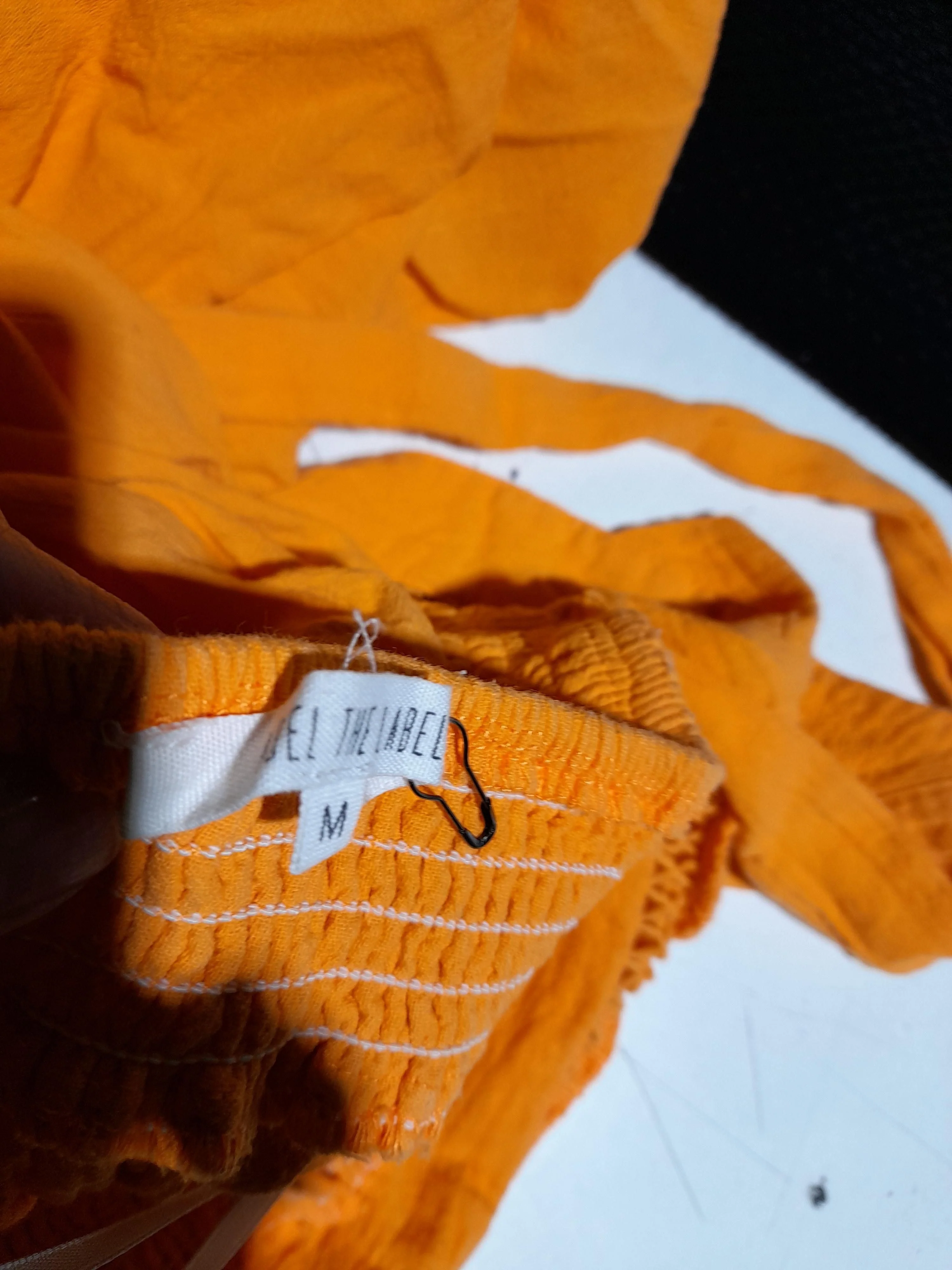 ABEL THE LABEL Maxi Dress M in Orange - Image 5