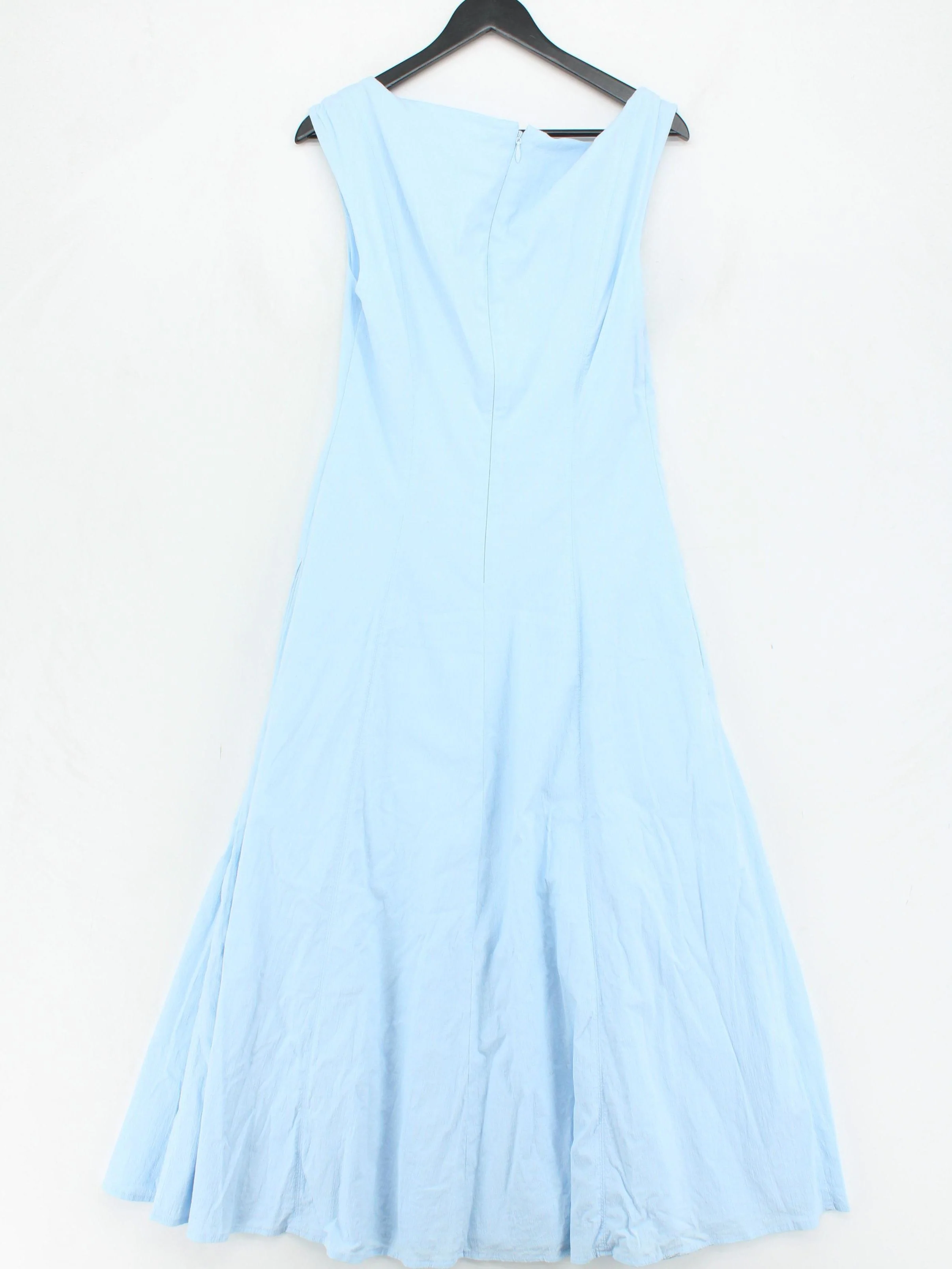 Abercrombie & Fitch A-Line Midi Dress L in Blue - Image 2