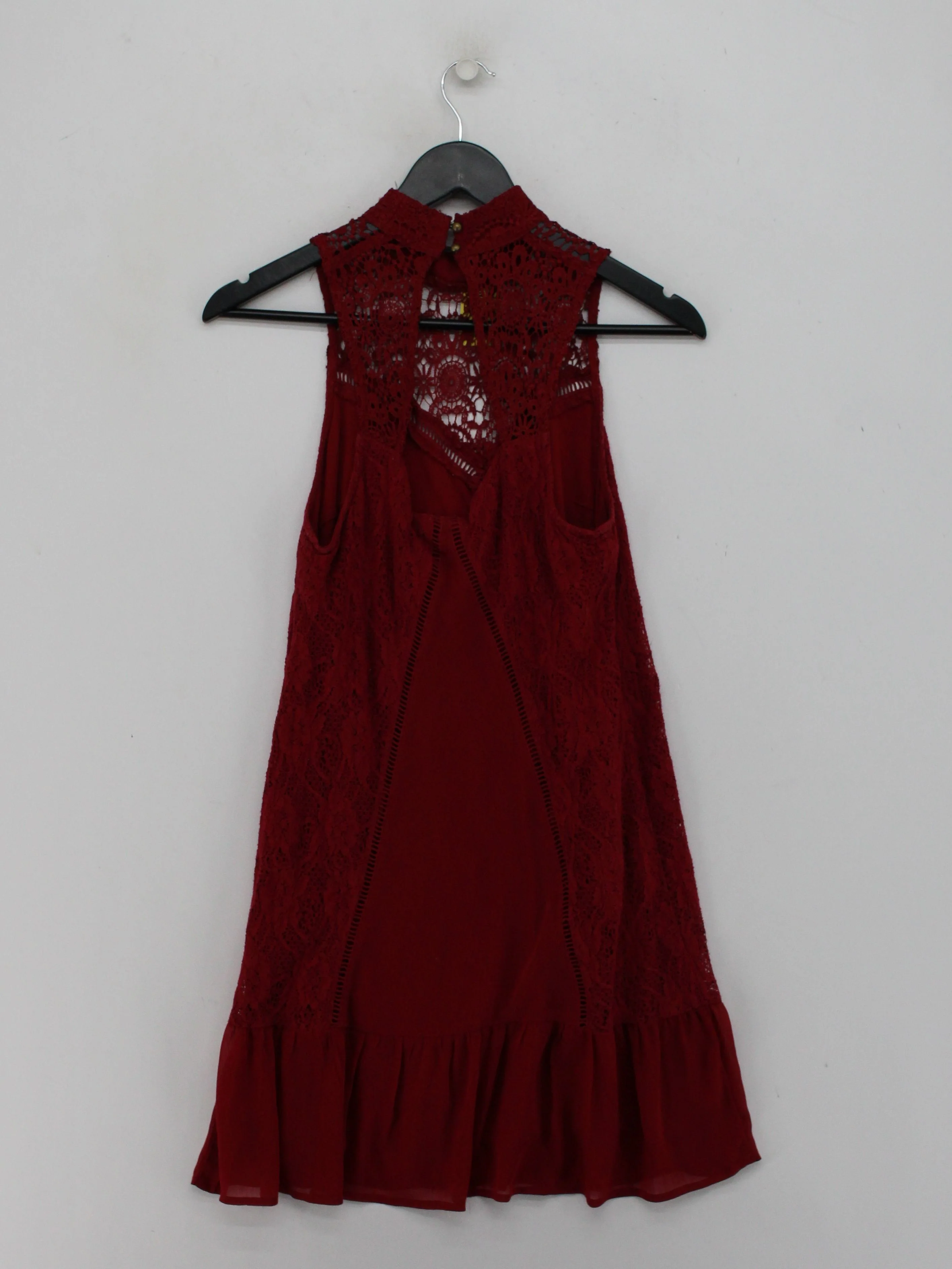 Abercrombie & Fitch A-Line Mini Dress S in Red - Image 2