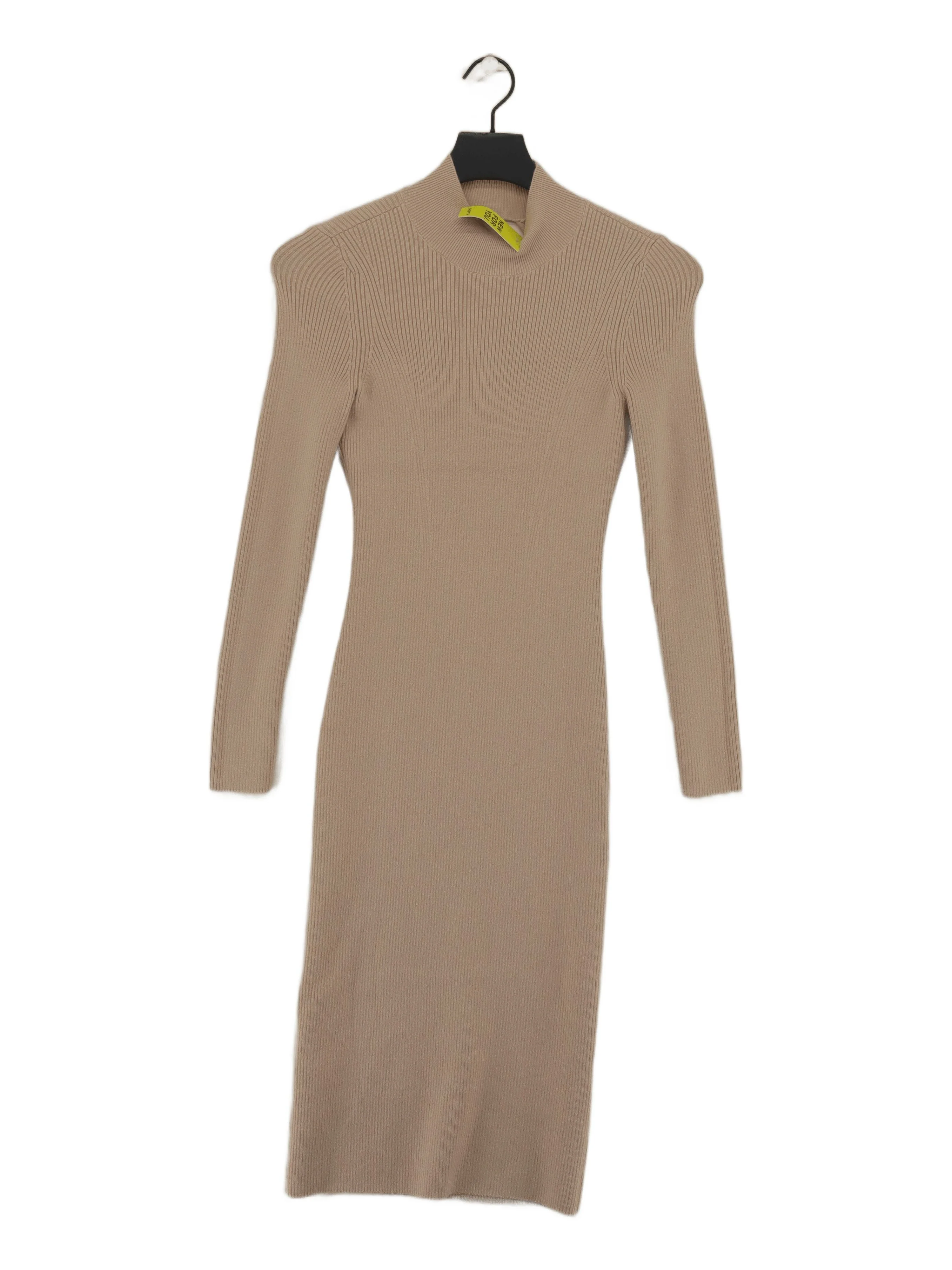 Abercrombie & Fitch Bodycon Midi Dress S in Tan