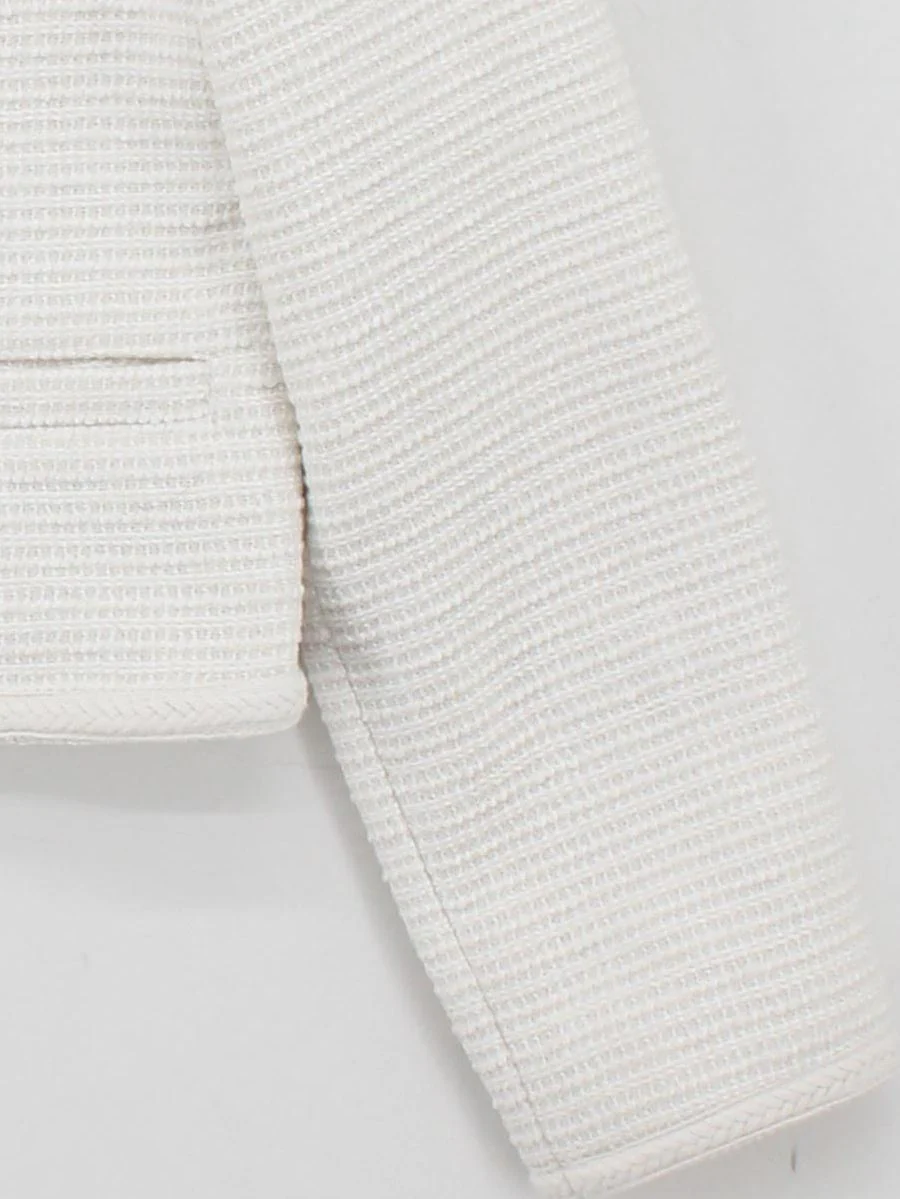 Abercrombie & Fitch Bomber Jacket jacket white - Image 4