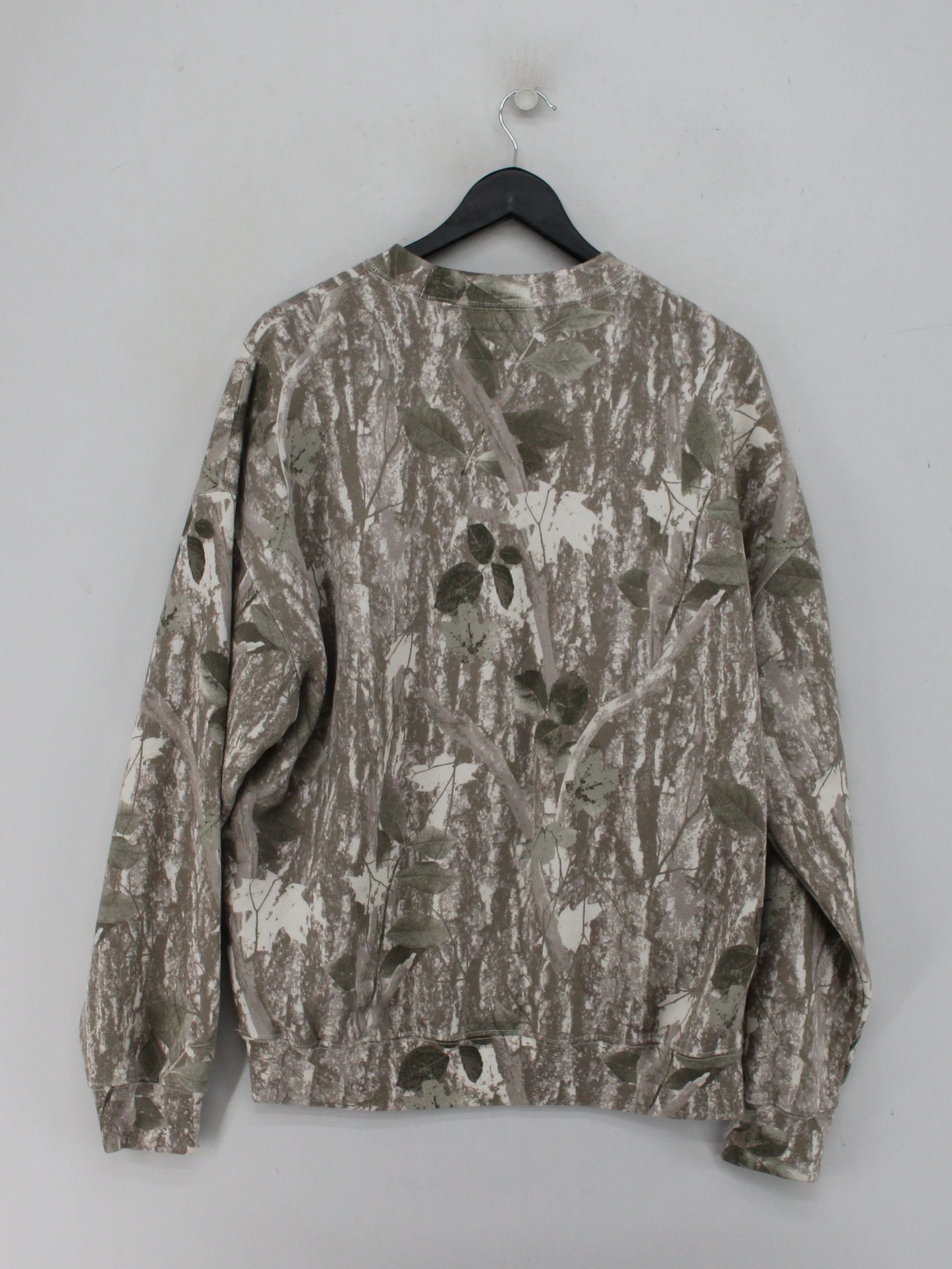 Abercrombie & Fitch Men's Hoodie M Multi Camo Cotton with Polyester Pullover - Image 2