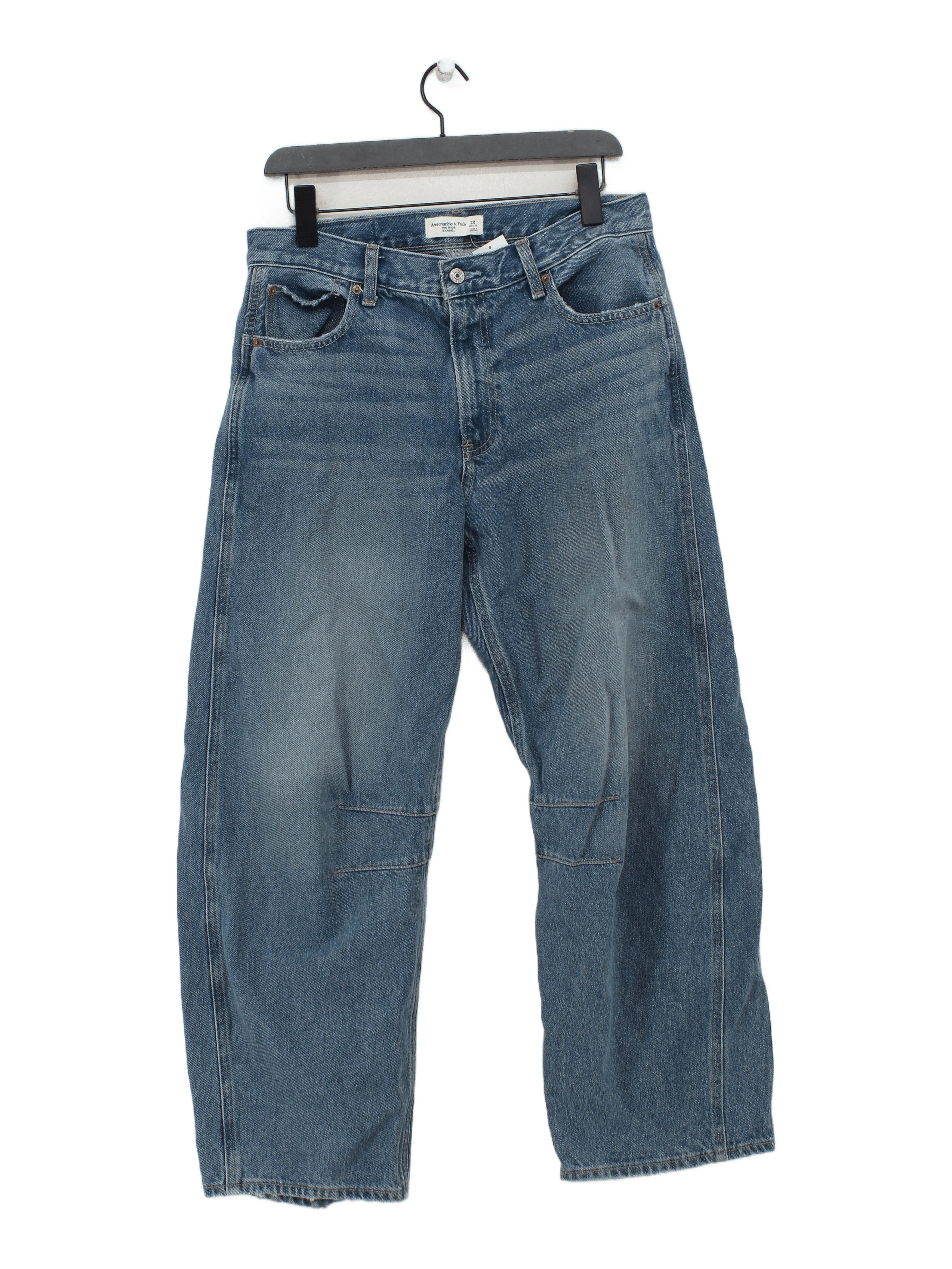 Abercrombie & Fitch Men's Jeans S Blue 100% Cotton Straight