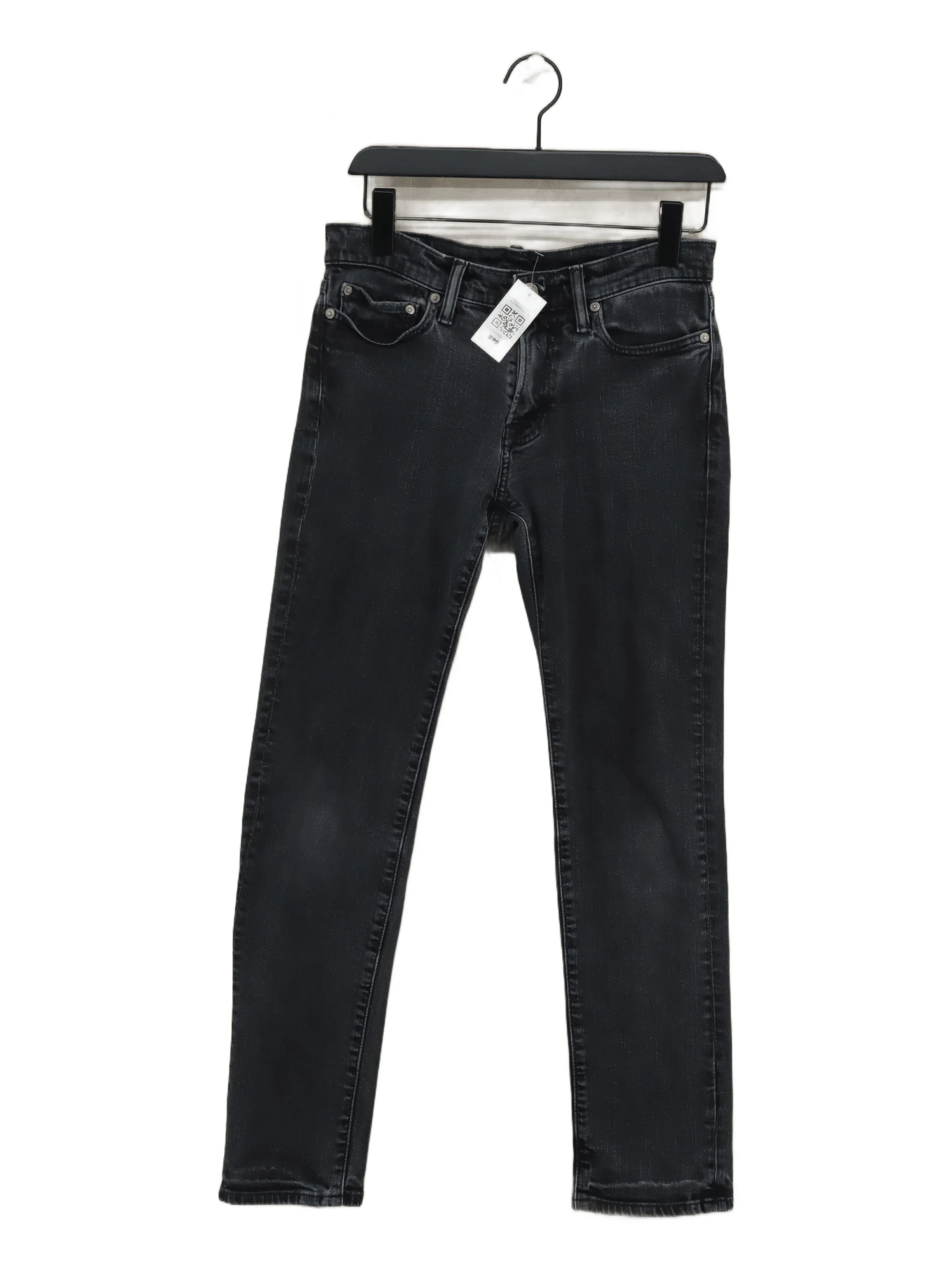 Abercrombie & Fitch Men's Jeans W 29 in Black Cotton with Elastane Skinny