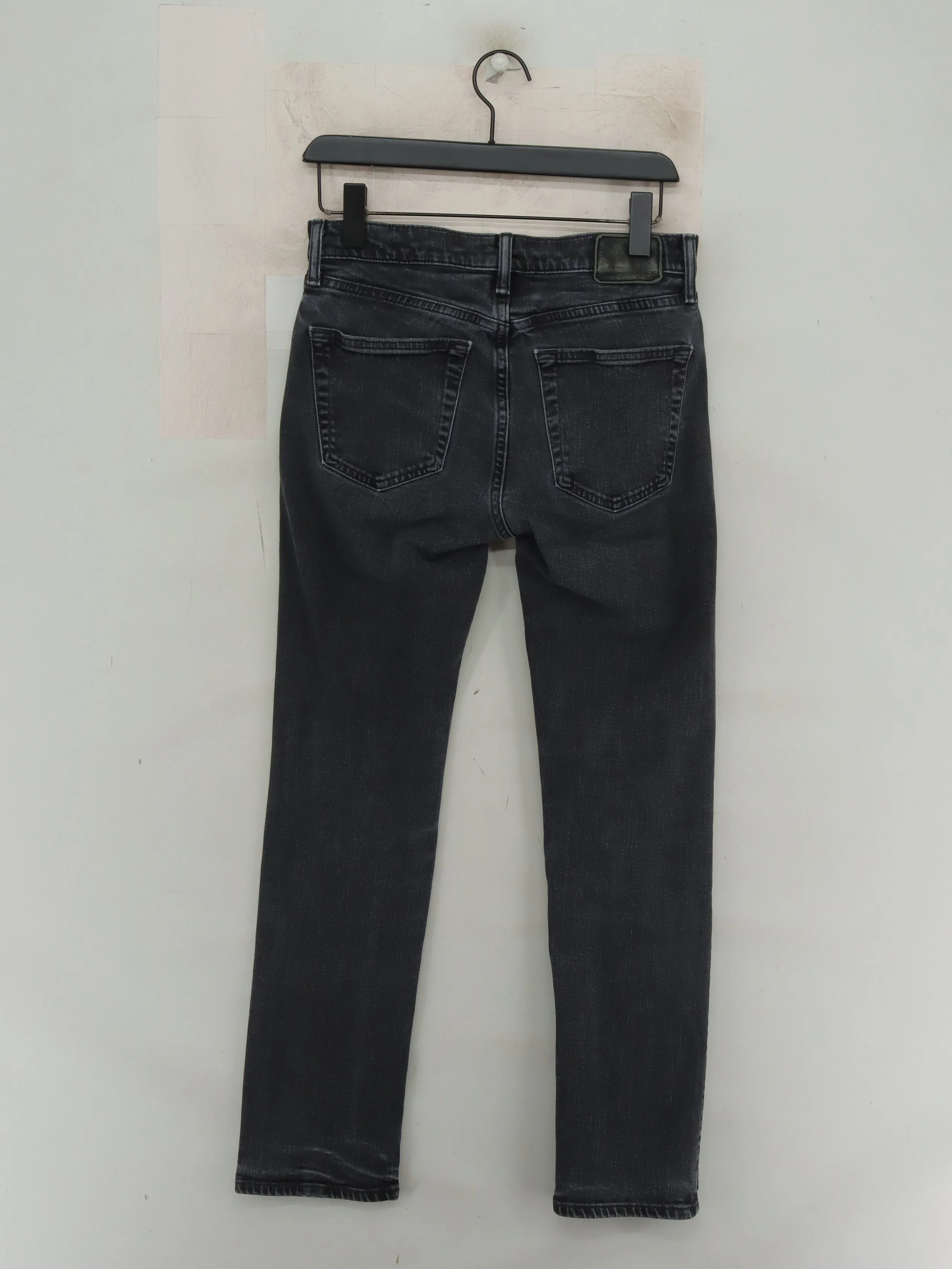 Abercrombie & Fitch Men's Jeans W 29 in Black Cotton with Elastane Skinny - Image 2