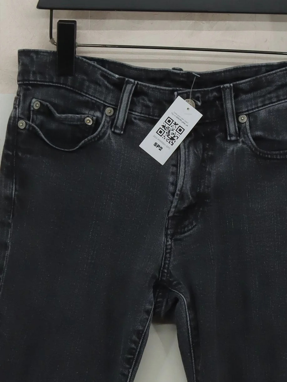 Abercrombie & Fitch Men's Jeans W 29 in Black Cotton with Elastane Skinny - Image 3