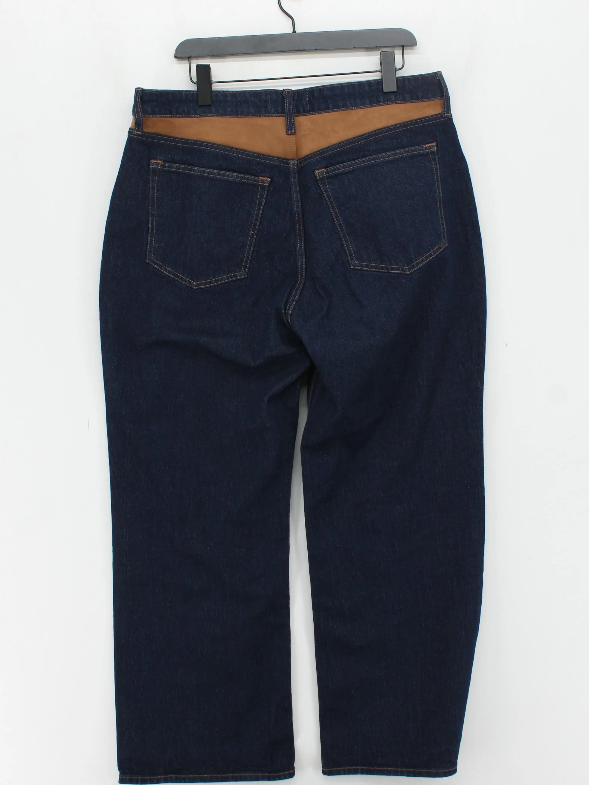 Abercrombie & Fitch Men's Jeans W 33 in Blue Cotton with Elastane Straight - Image 2