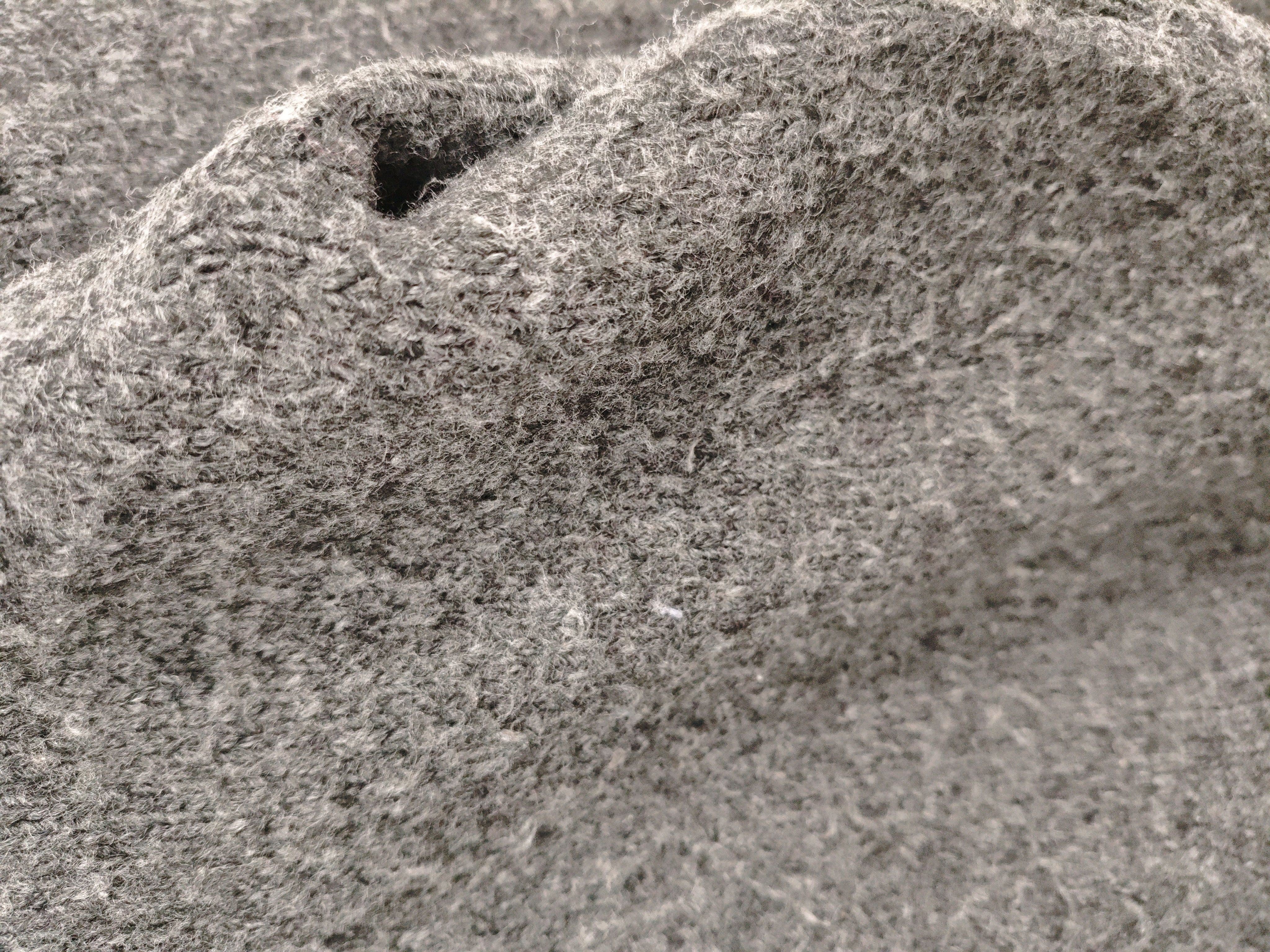 Abercrombie & Fitch Men's Jumper L Grey Acrylic - Image 5