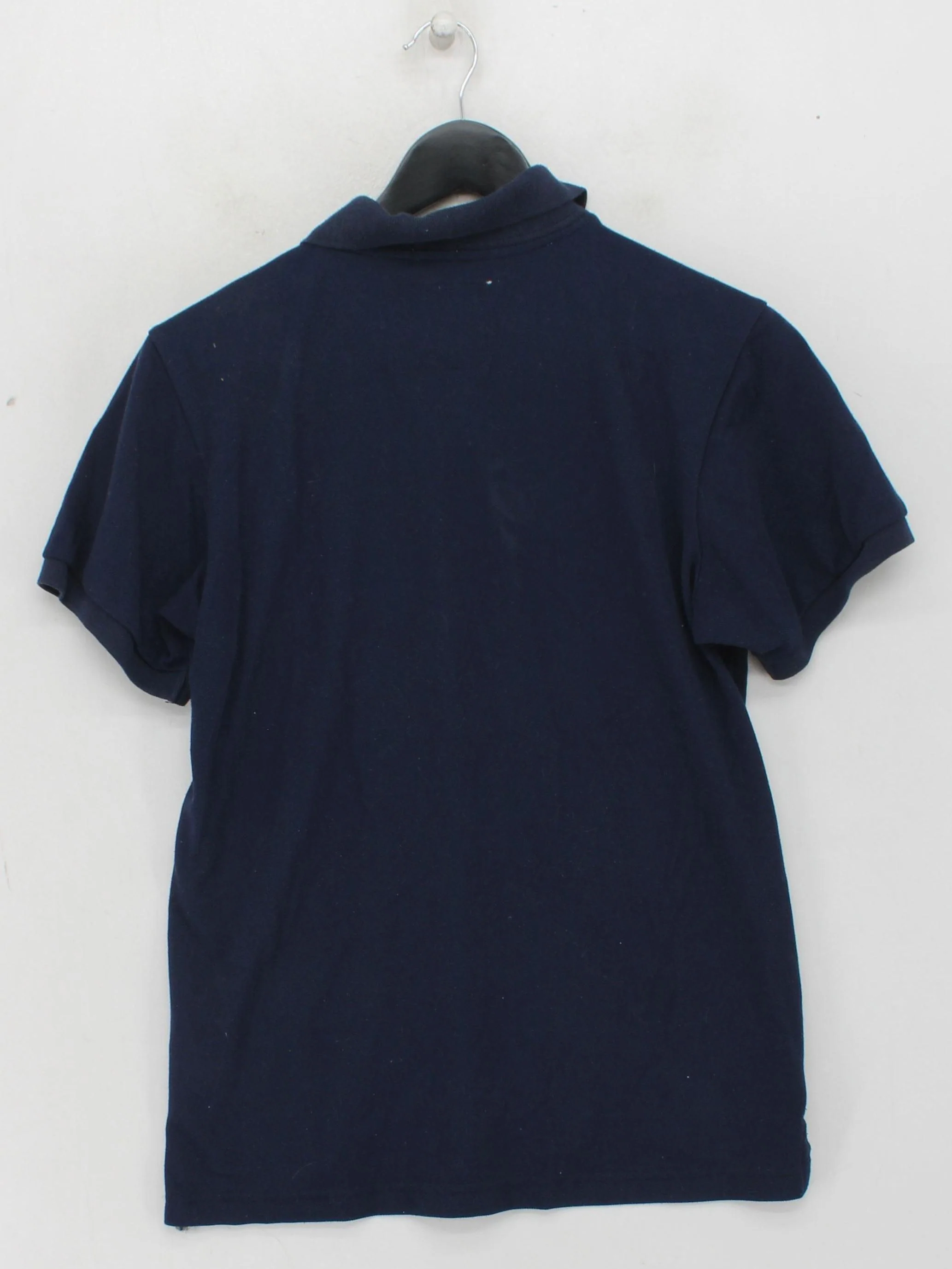 Abercrombie & Fitch Men's Polo L Blue 100% Cotton Basic - Image 2