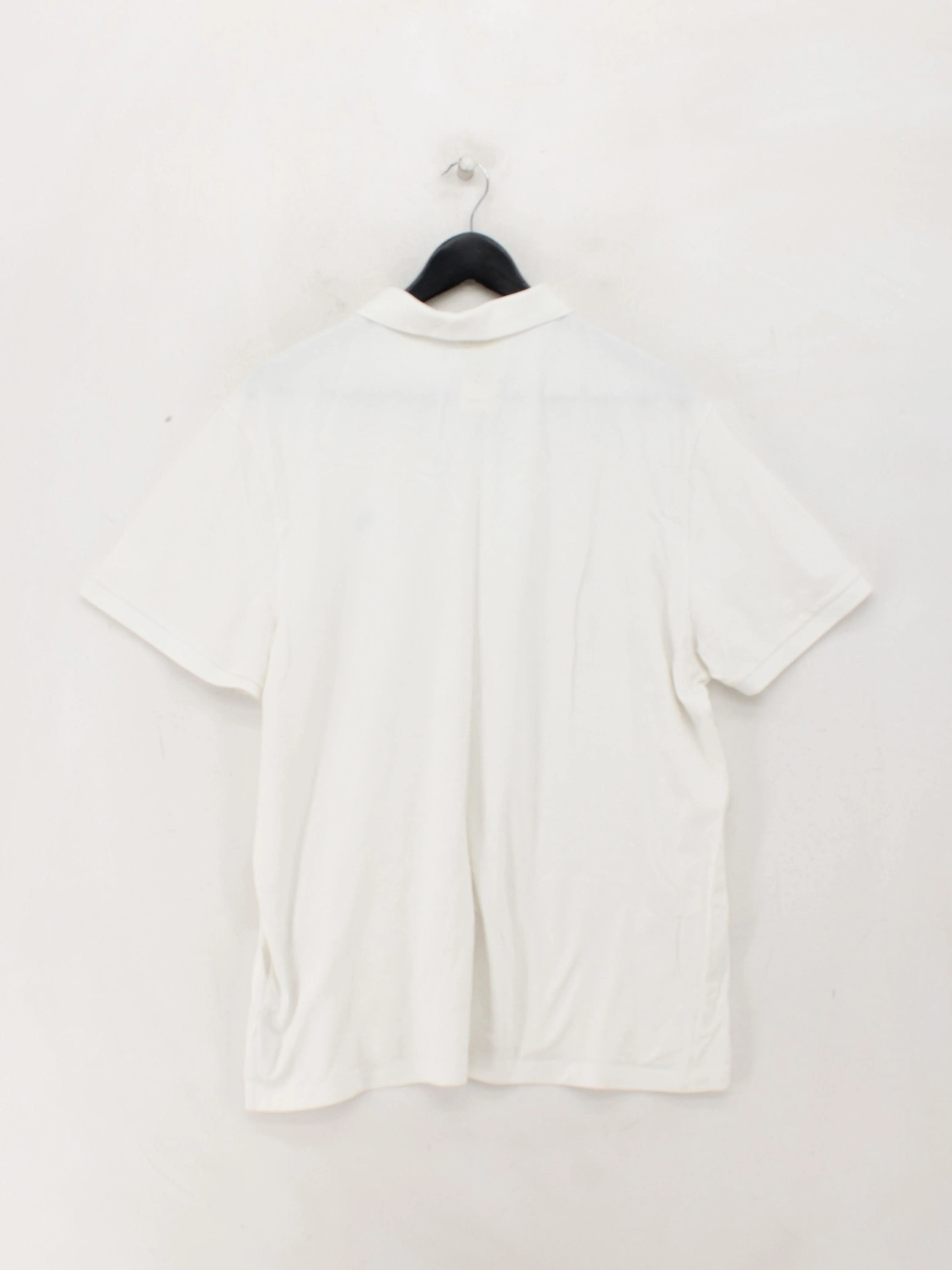 Abercrombie & Fitch Men's Polo XXL White Cotton with Elastane Basic - Image 2