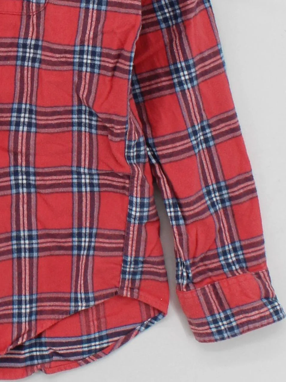 Abercrombie & Fitch Men's Shirt M Red Checkered 100% Cotton Basic - Image 4