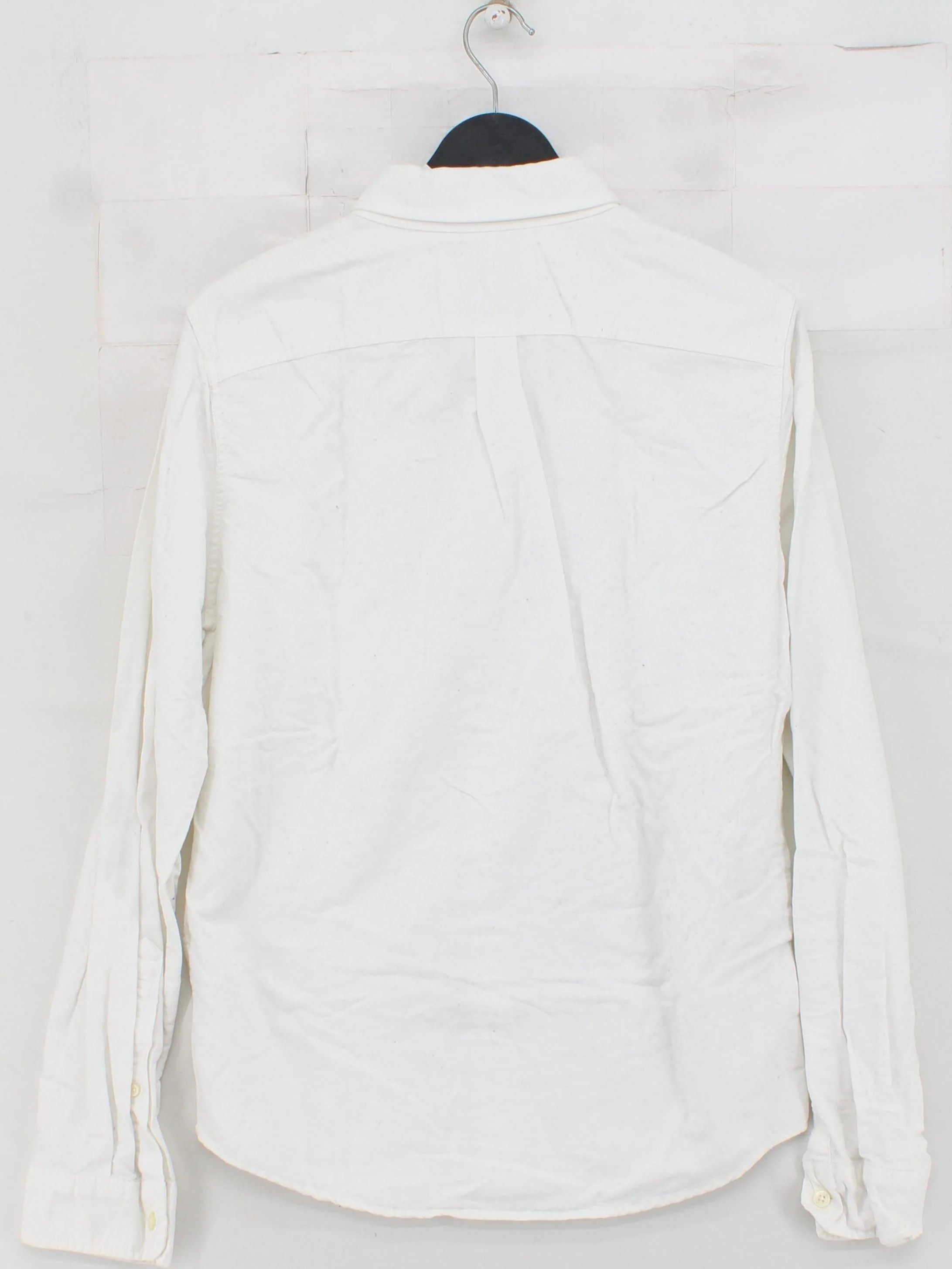 Abercrombie & Fitch Men's Shirt M White 100% Cotton Basic - Image 2