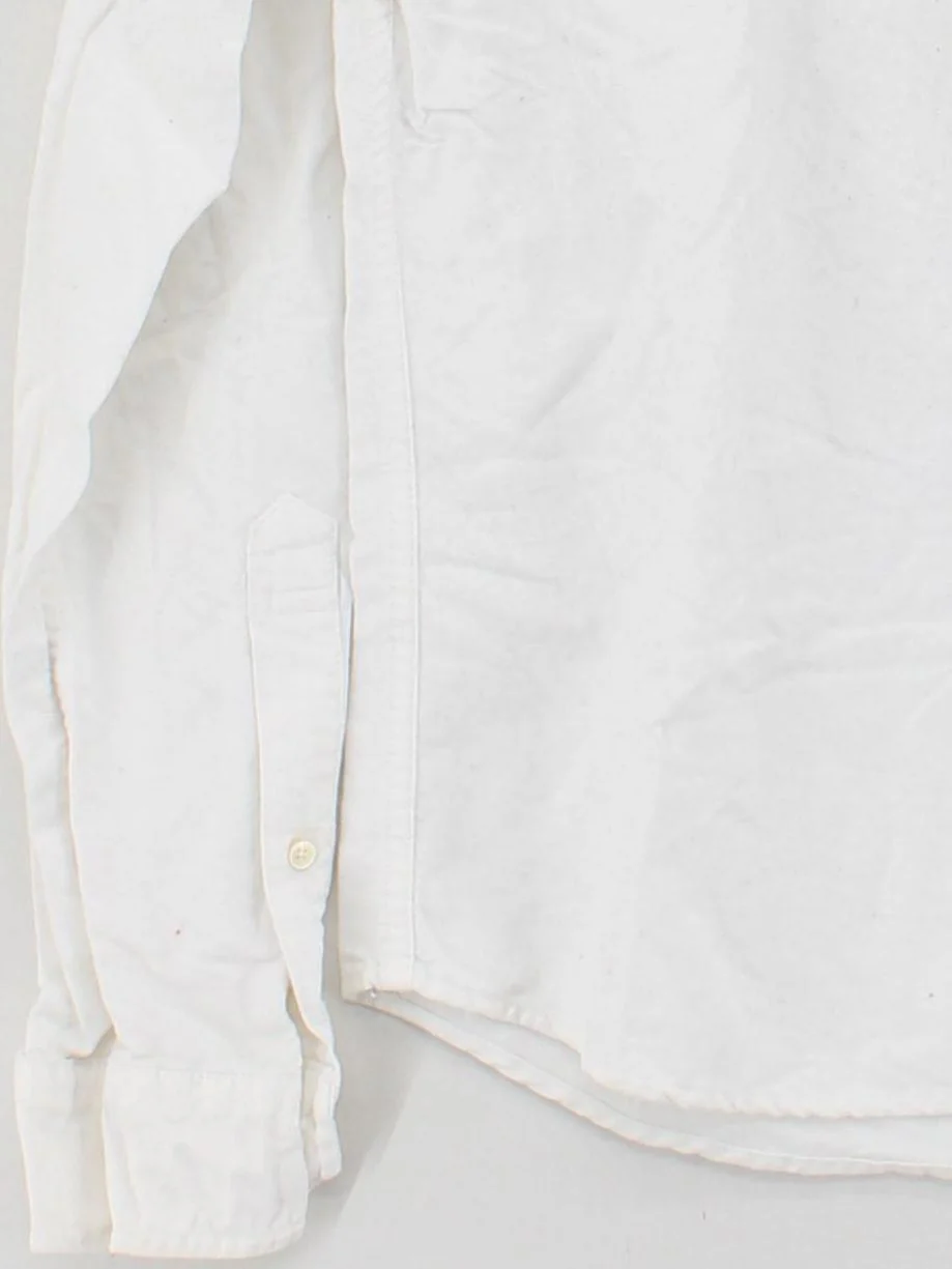 Abercrombie & Fitch Men's Shirt M White 100% Cotton Basic - Image 4
