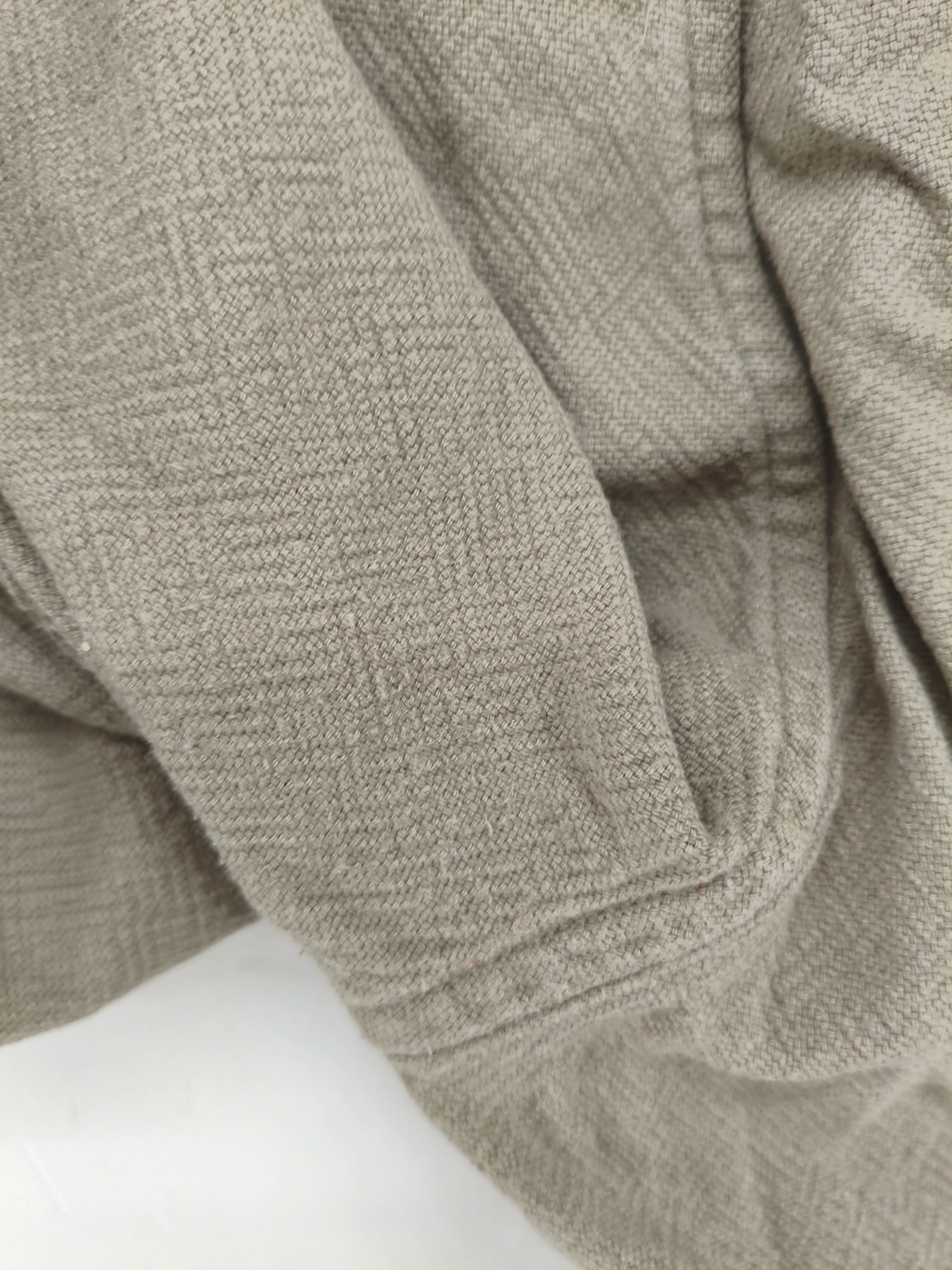 Abercrombie & Fitch Men's Shorts L Tan Cotton with Viscose, Linen Chino - Image 5