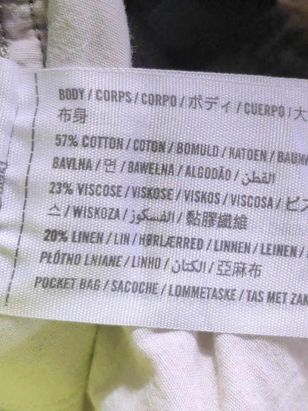 Abercrombie & Fitch Men's Shorts L Tan Cotton with Viscose, Linen Chino - Image 7