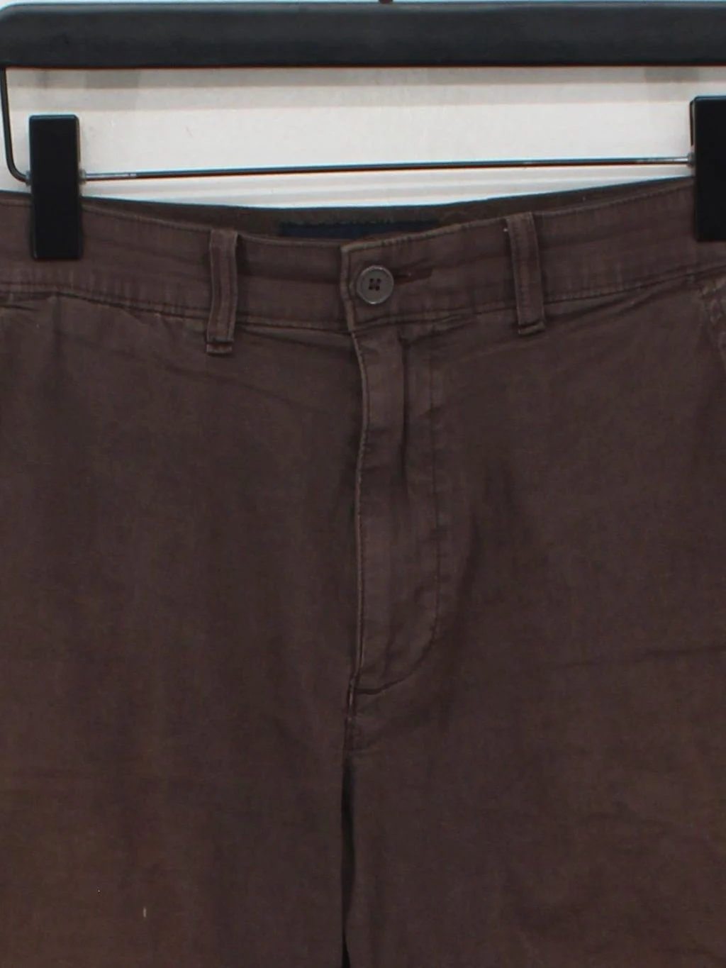Abercrombie & Fitch Men's Shorts W 32 in Brown Cotton with Nylon, Elastane Chino - Image 3