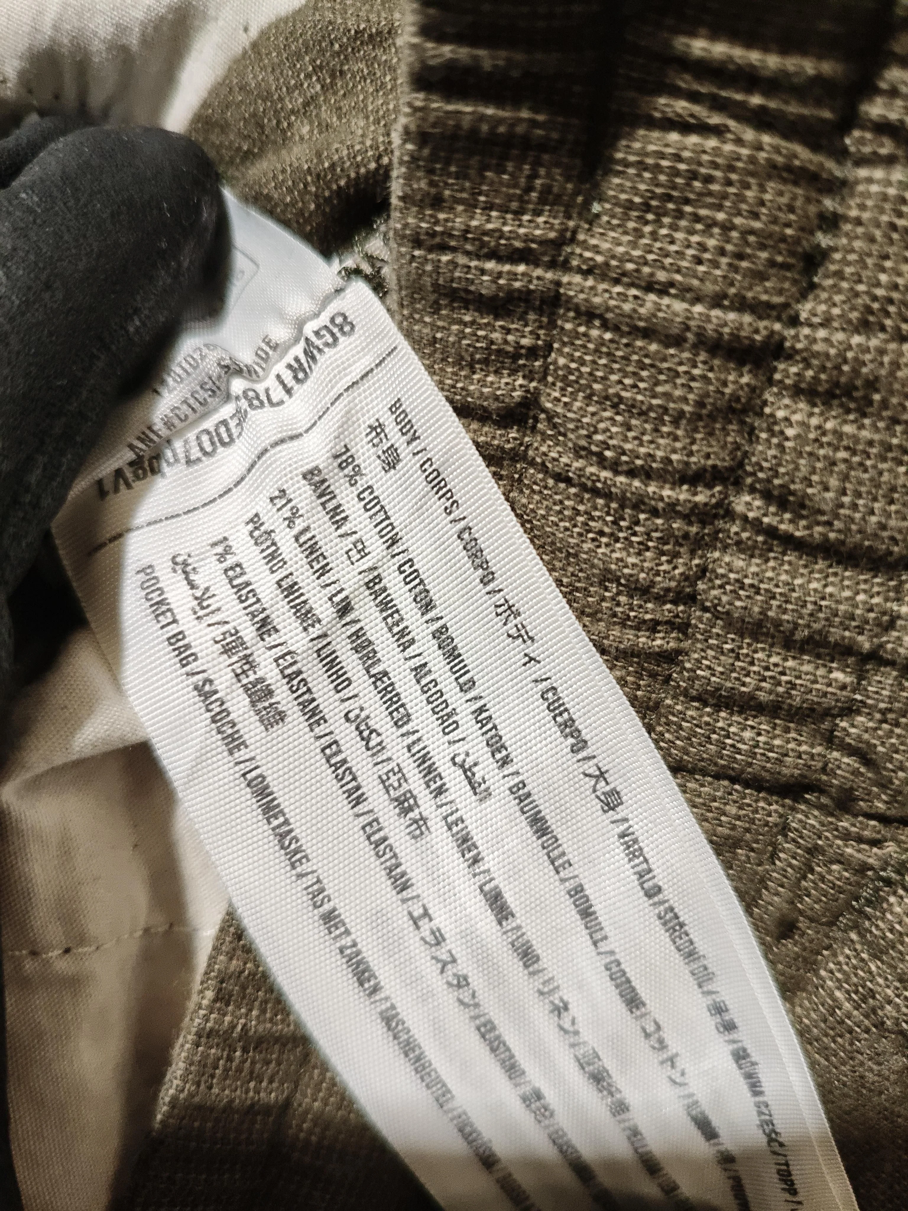 Abercrombie & Fitch Men's Shorts XXL Green Cotton with Linen, Elastane Chino - Image 7