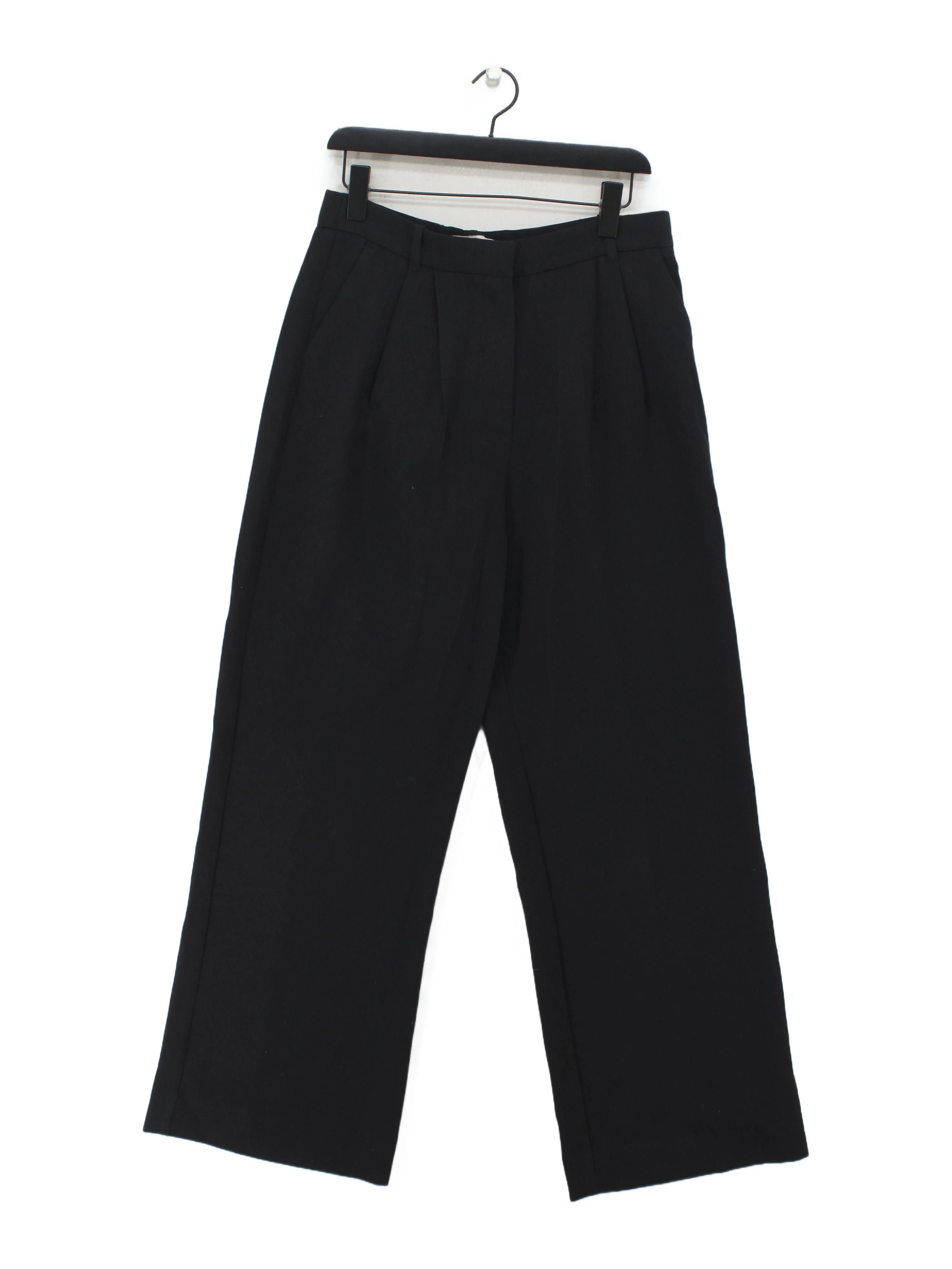 Abercrombie & Fitch Men's Suit Trousers W 31 in Black Polyester