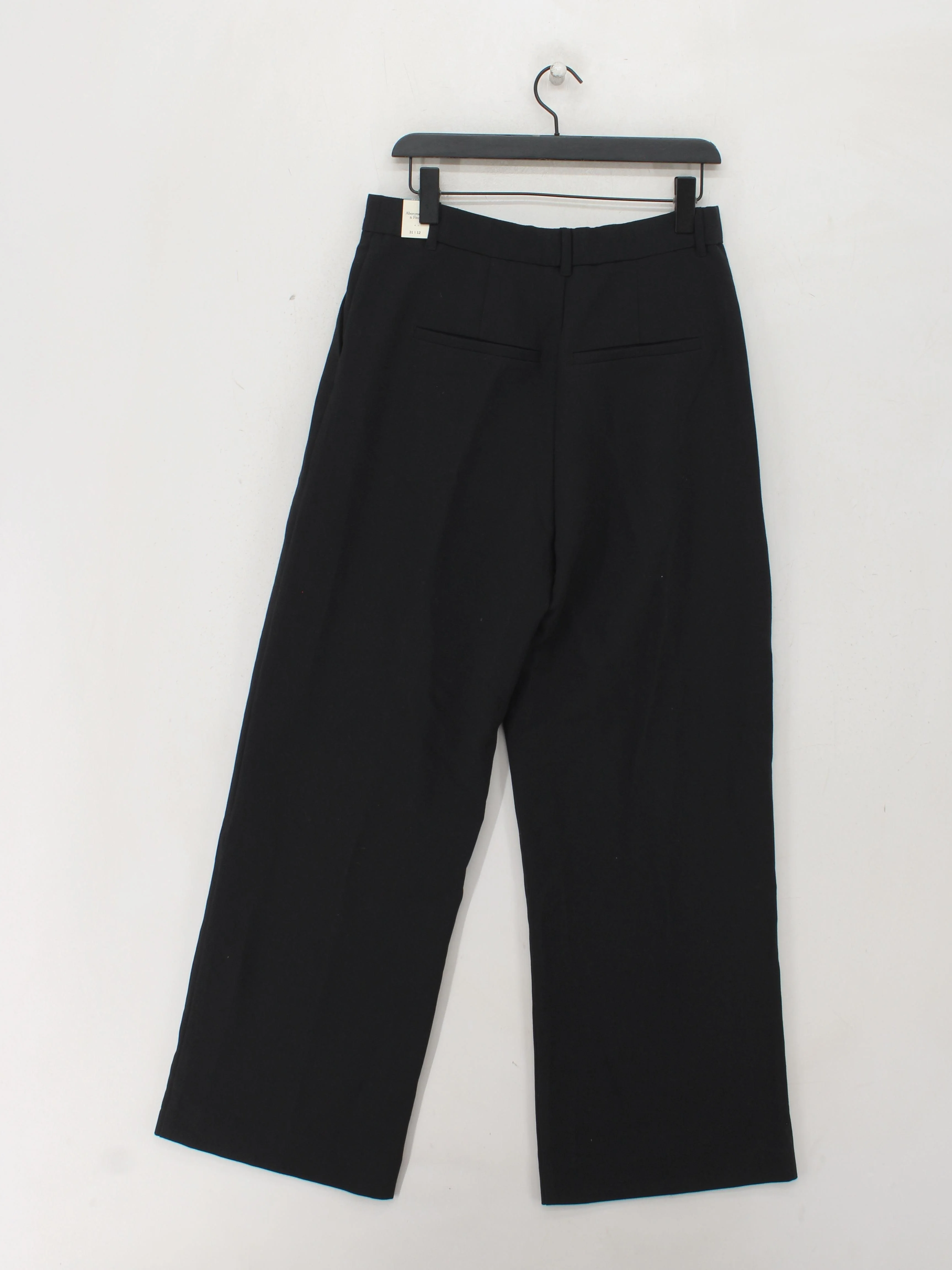 Abercrombie & Fitch Men's Suit Trousers W 31 in Black Polyester - Image 2