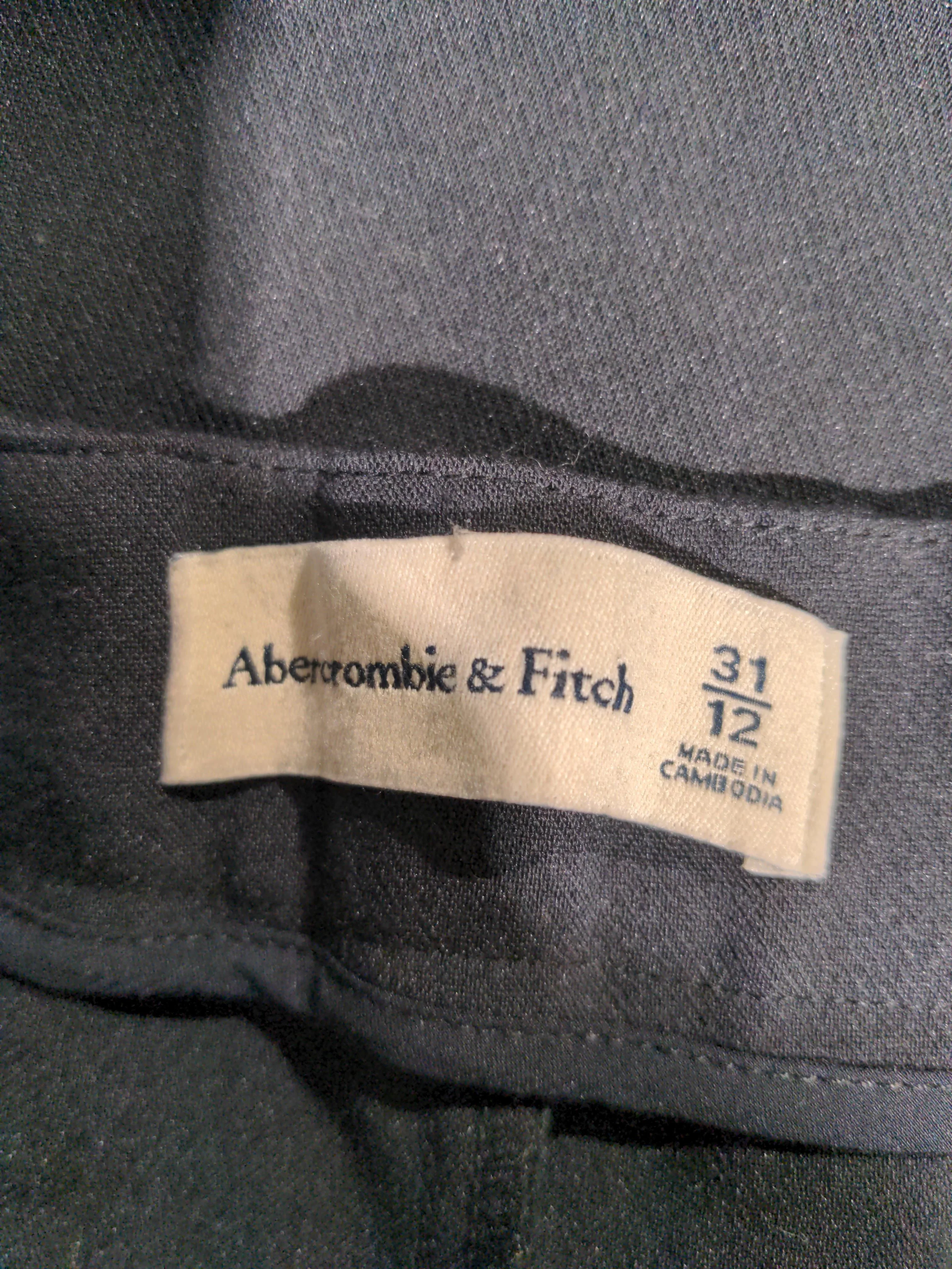Abercrombie & Fitch Men's Suit Trousers W 31 in Black Polyester - Image 6