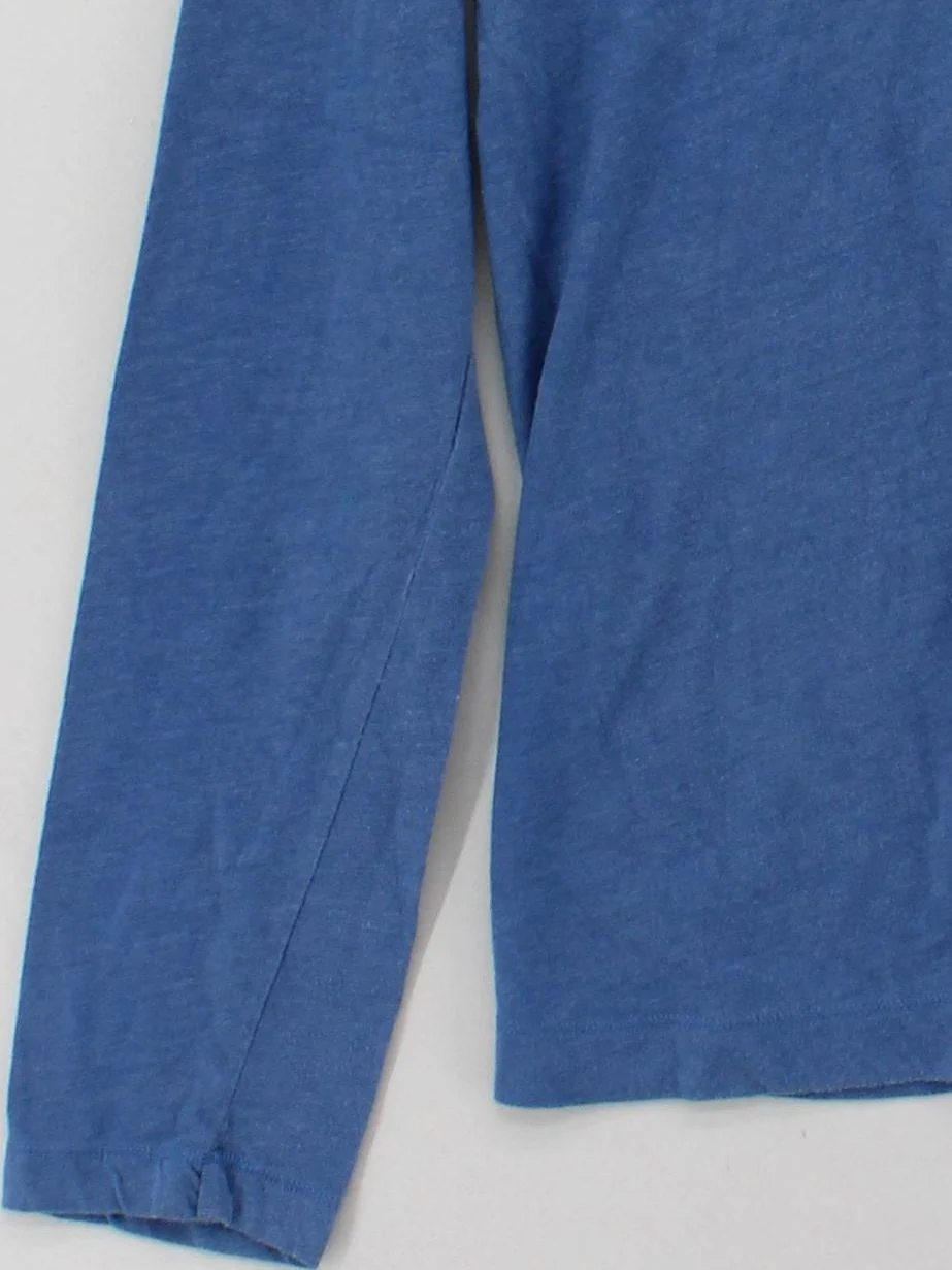 Abercrombie & Fitch Men's T-Shirt L Blue 100% Cotton Basic - Image 4