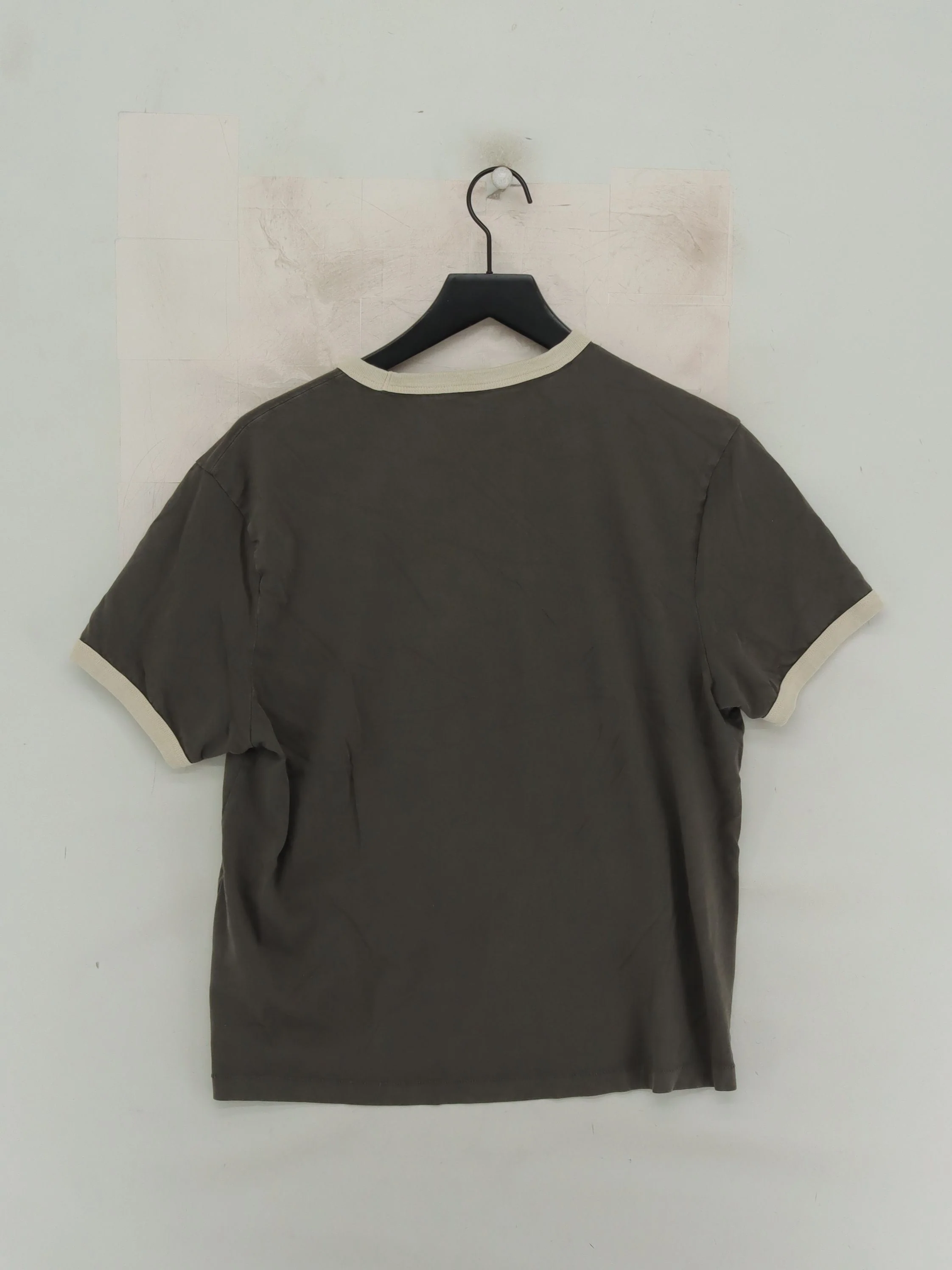Abercrombie & Fitch Men's T-Shirt L Green Graphic 100% Cotton Basic - Image 2