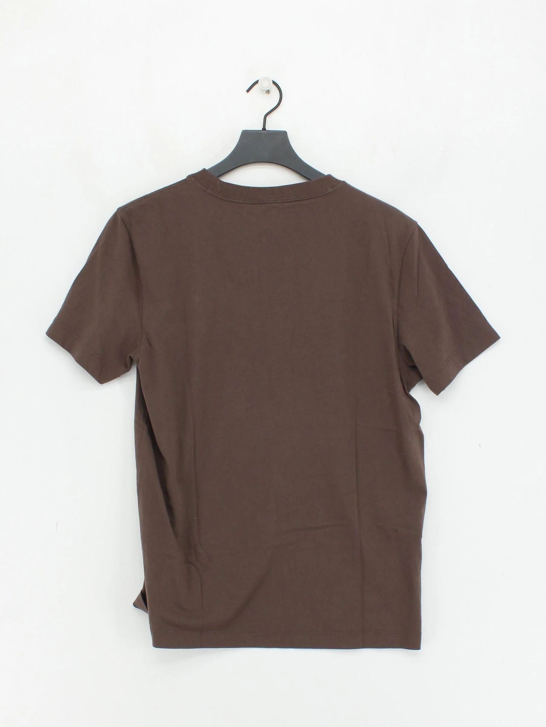 Abercrombie & Fitch Men's T-Shirt M Brown 100% Cotton Basic - Image 2