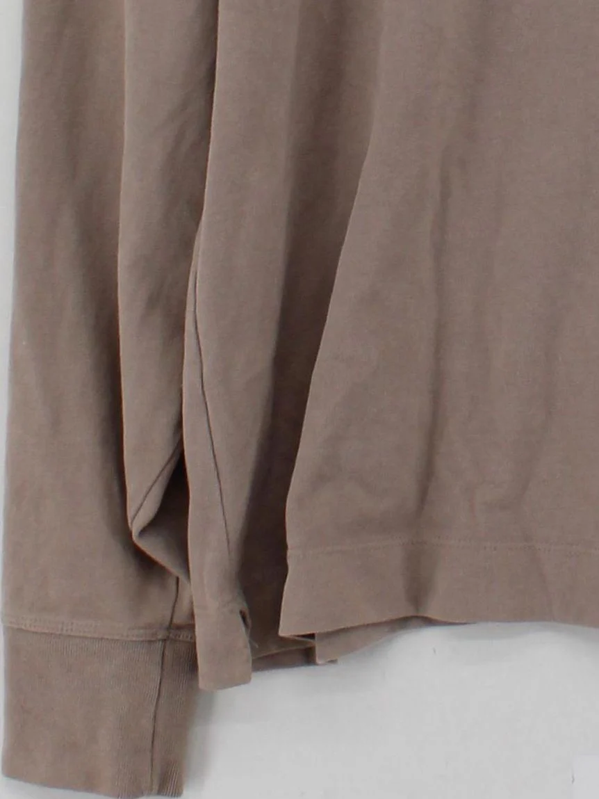Abercrombie & Fitch Men's T-Shirt M Brown 100% Cotton Basic - Image 4