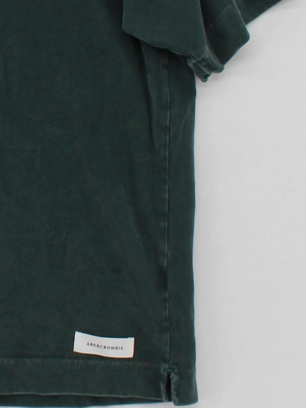 Abercrombie & Fitch Men's T-Shirt M Green 100% Cotton Basic - Image 4