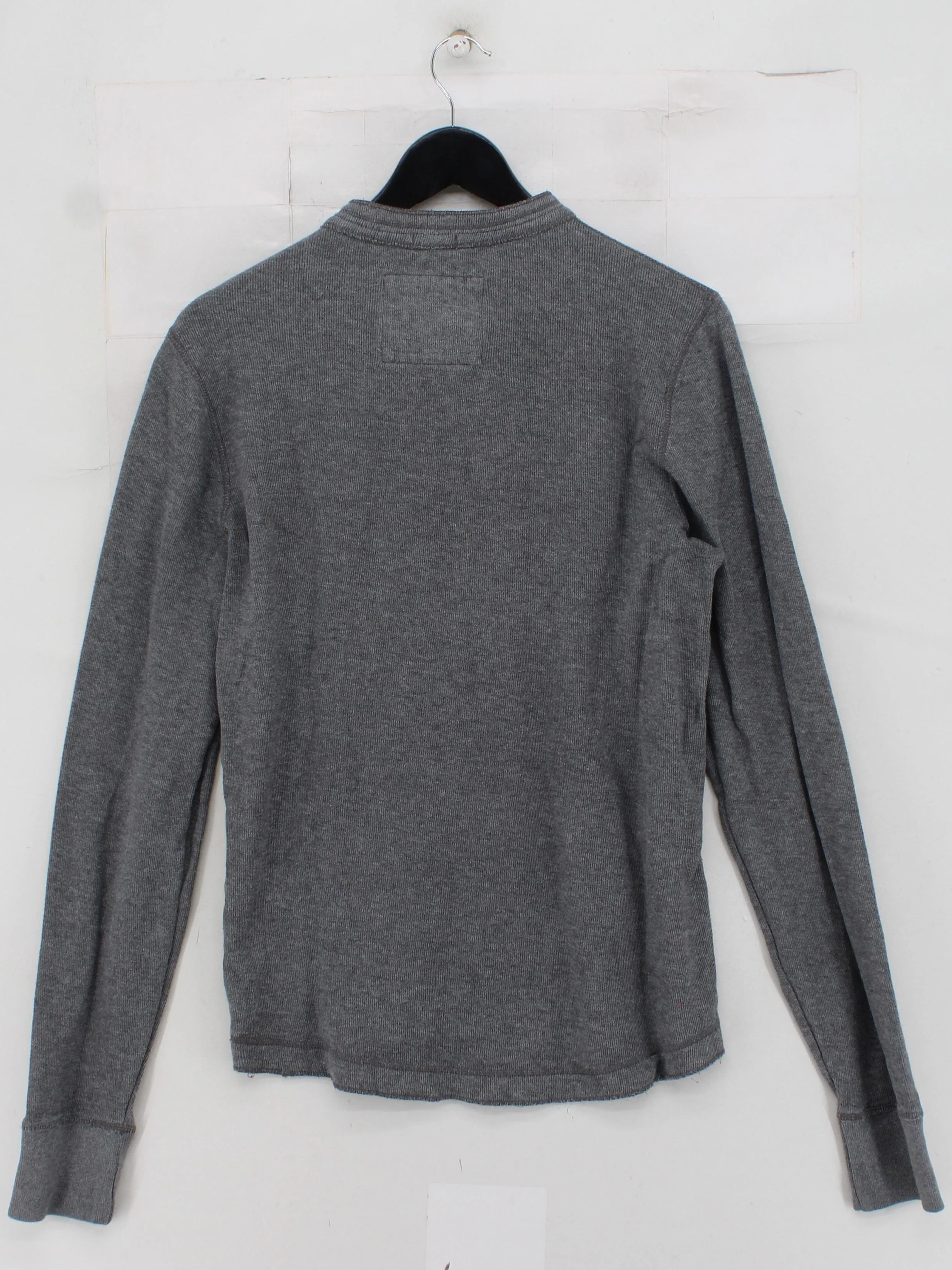 Abercrombie & Fitch Men's T-Shirt M Grey 100% Cotton Basic - Image 2