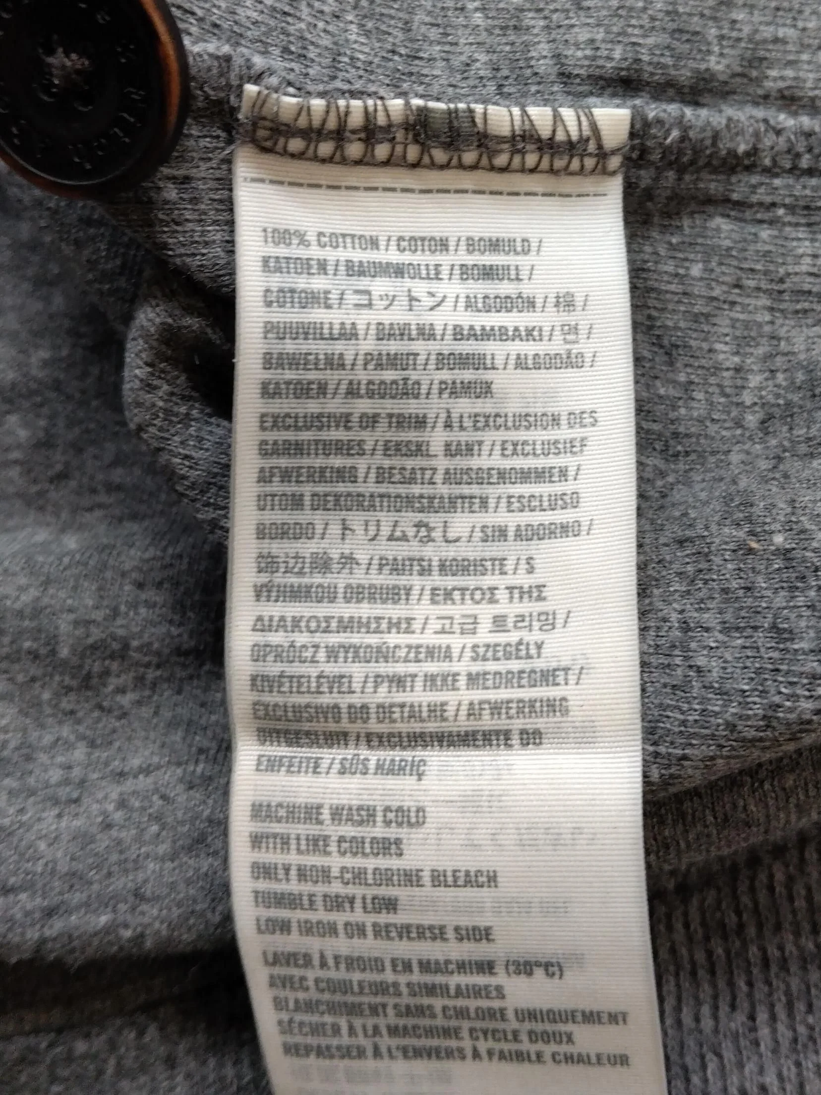 Abercrombie & Fitch Men's T-Shirt M Grey 100% Cotton Basic - Image 6